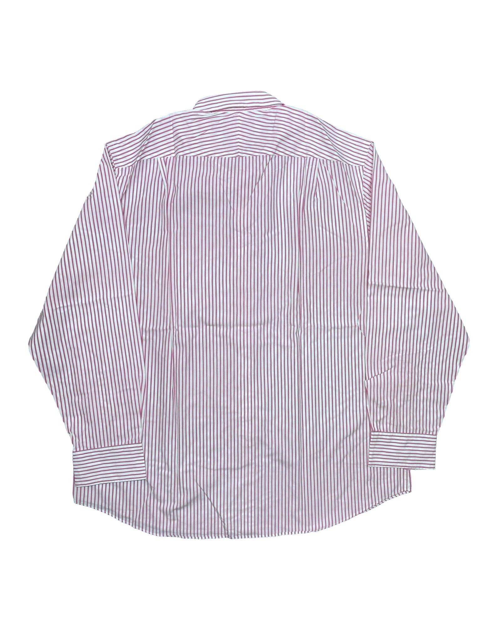 Charles Tyrwhitt Red Striped Dress Shirt | XL | Chest 25”