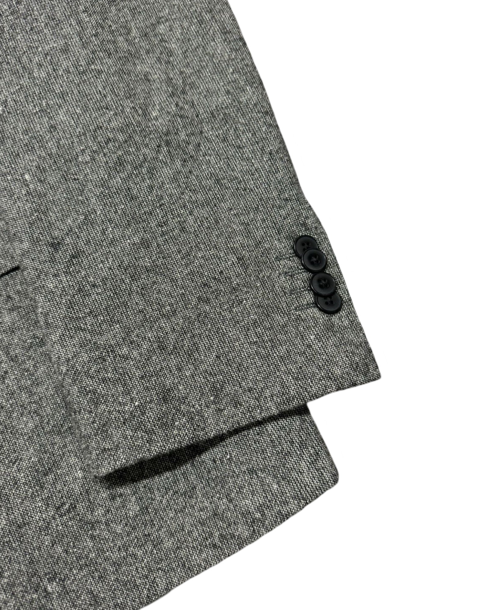 Tailor & Cutter Grey Textured Blazer | Size Large