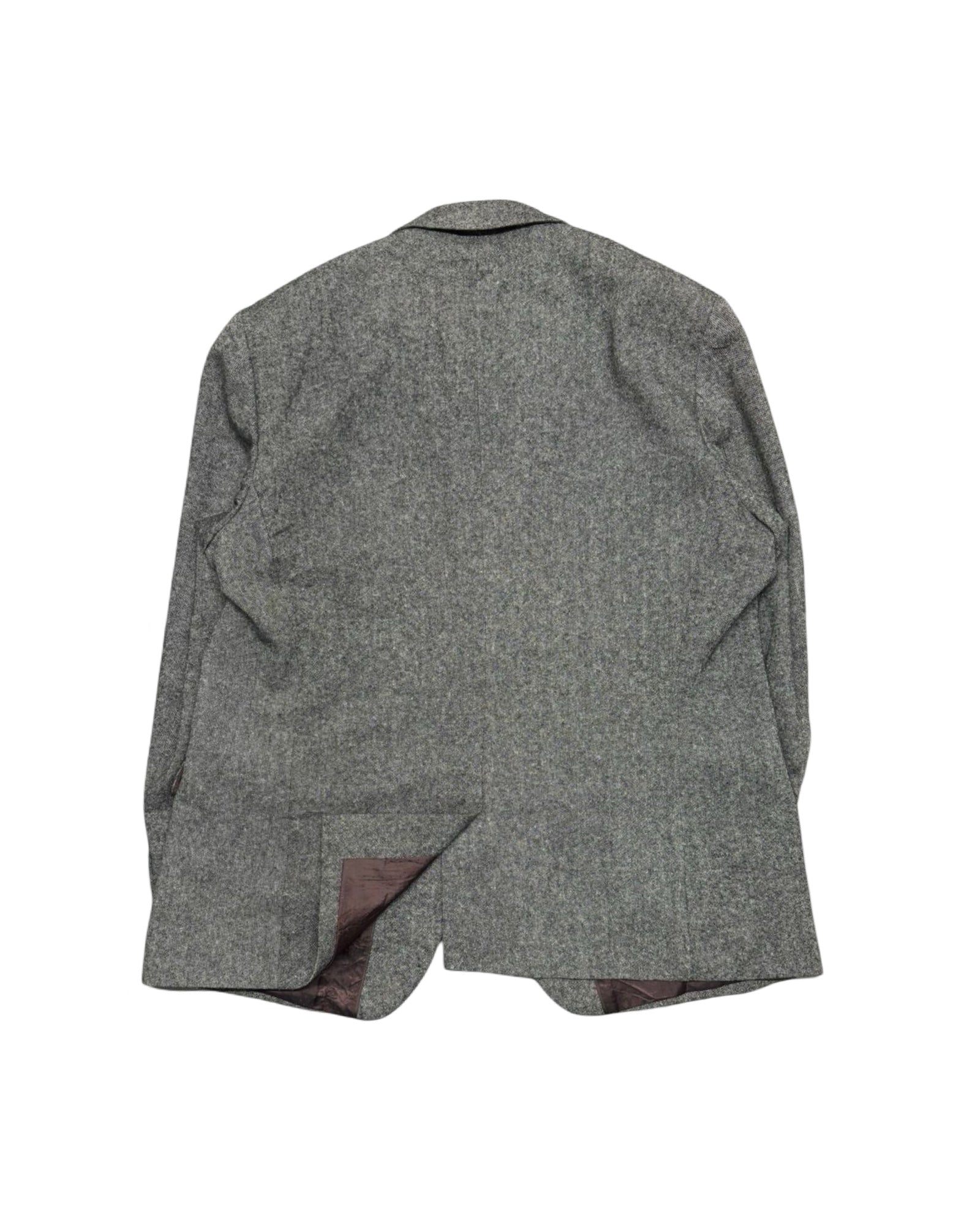 Tailor & Cutter Grey Textured Blazer | Size Large