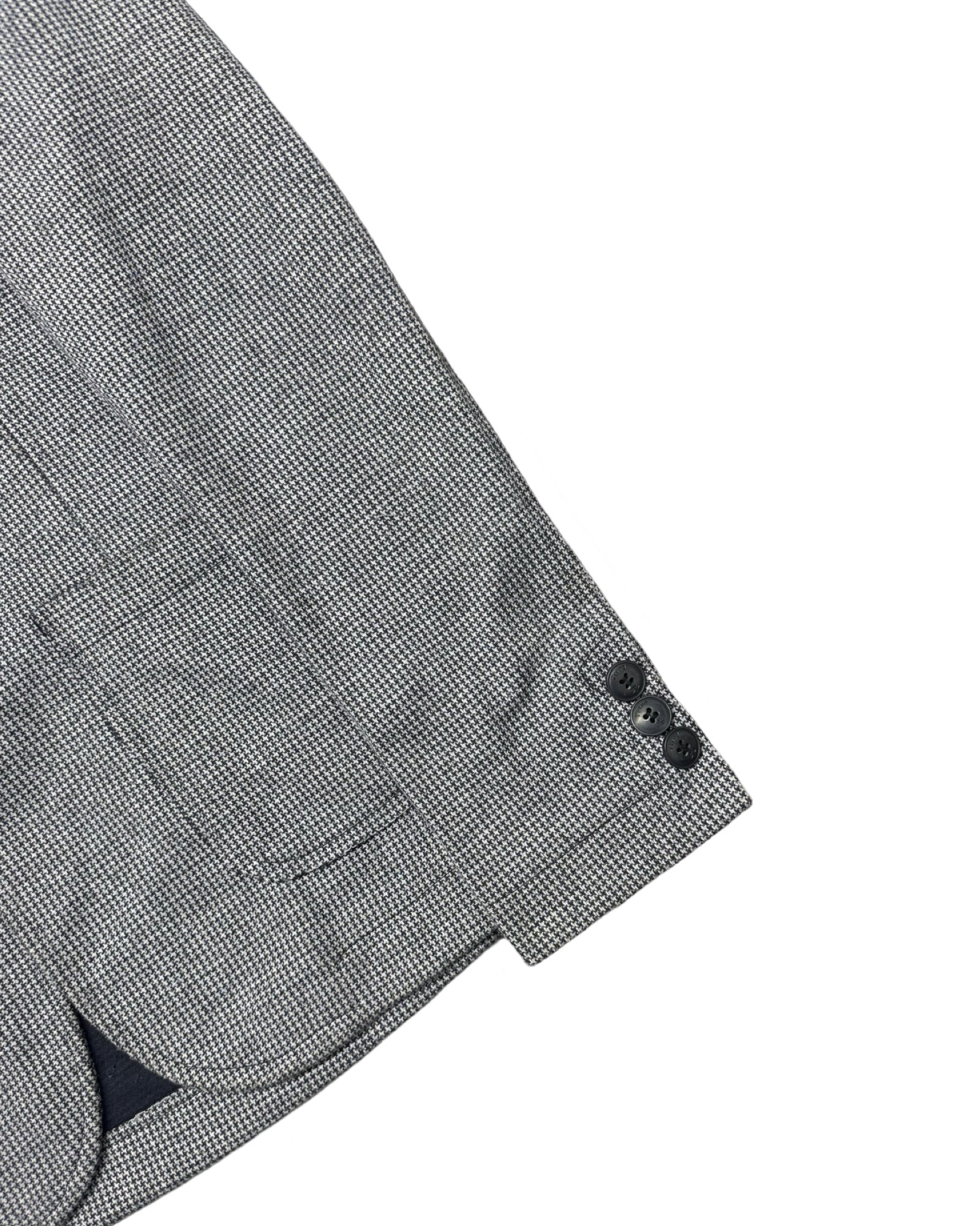 OVS Blue Houndstooth Unstructured Blazer | Size Small/Medium