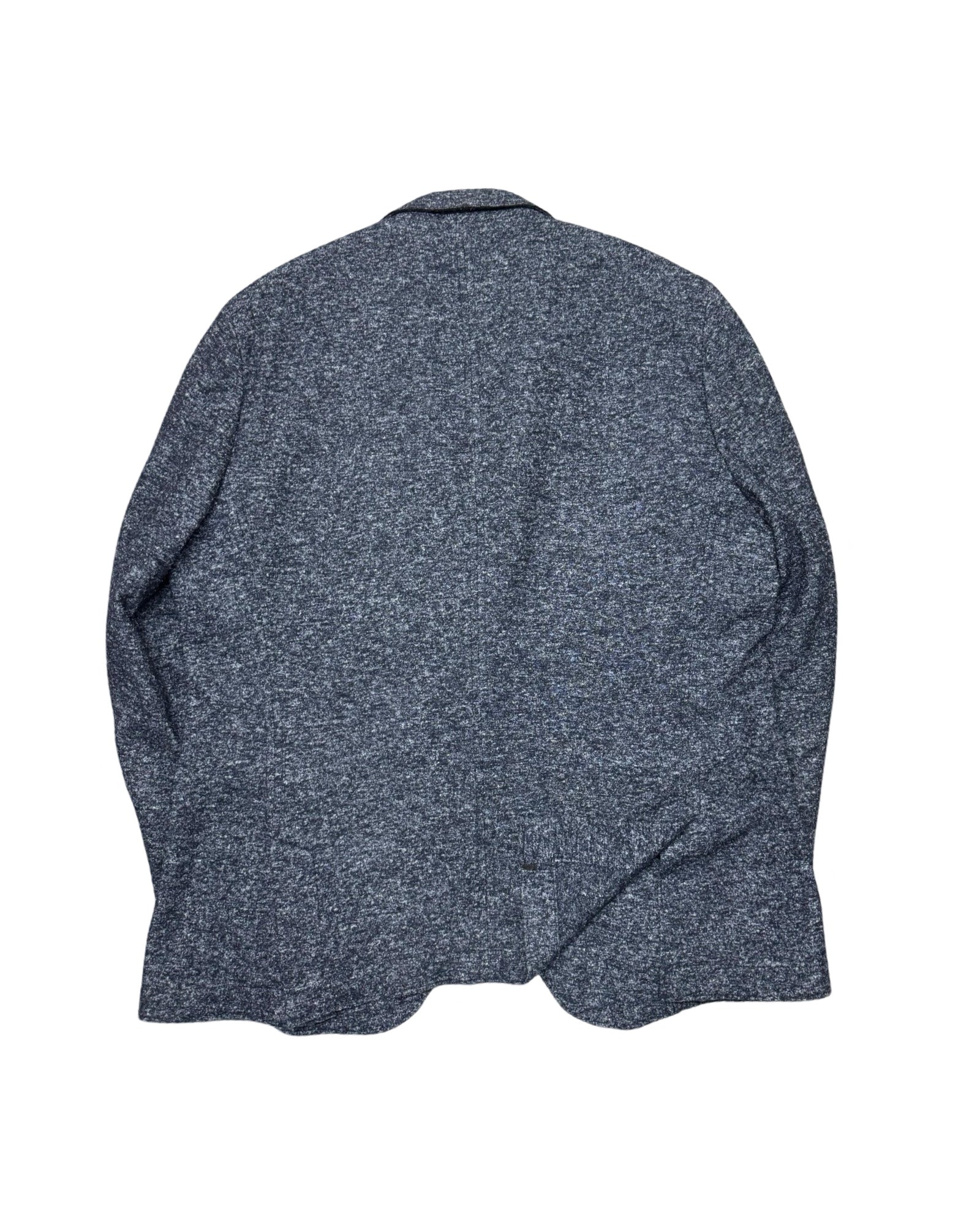 Nils Sundström Blue Textured Blazer | Unstructured | Size 56 (Medium/Large)