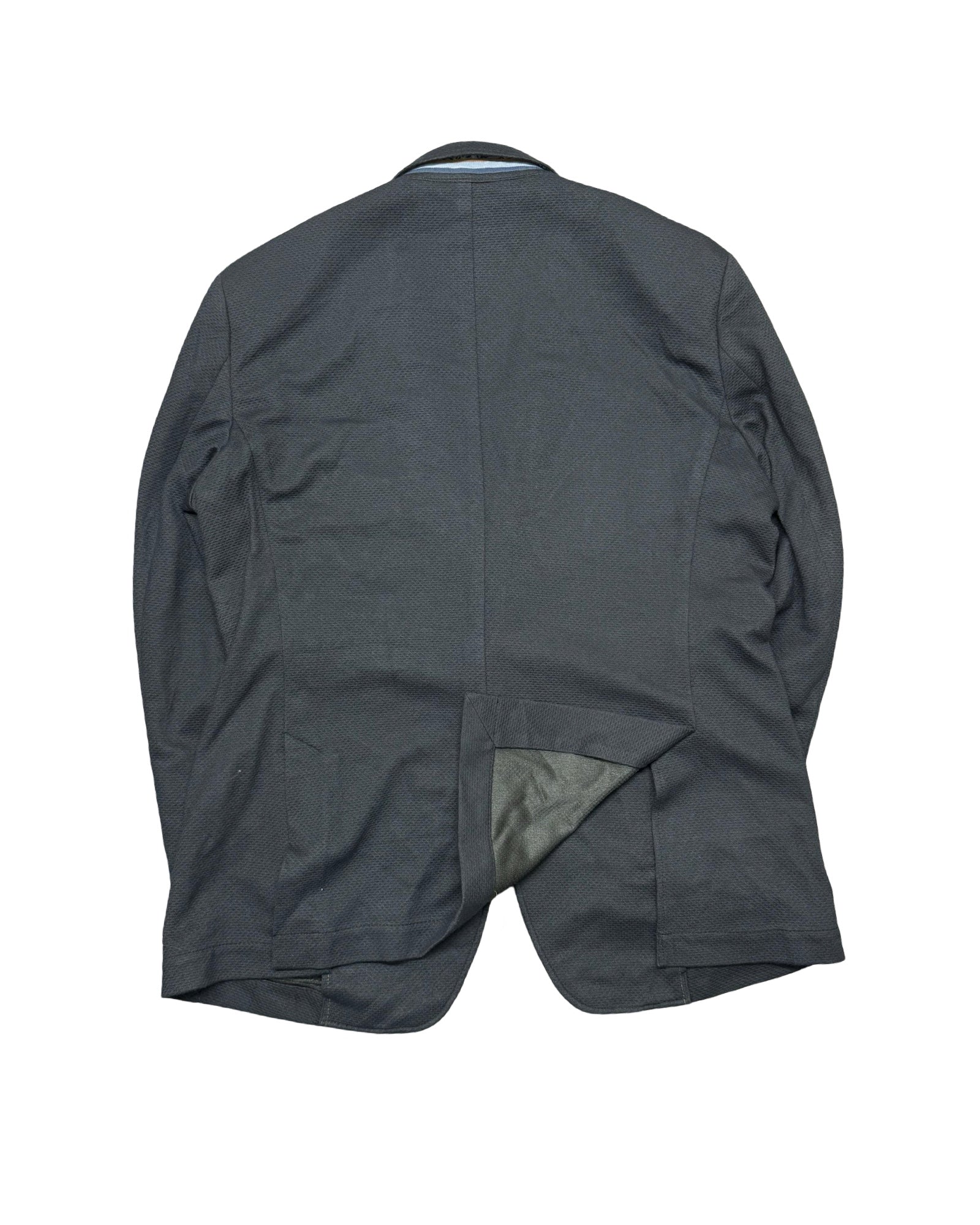 Montego Deep Green Textured Unstructured Blazer | Size UK 42R (Medium/Large)