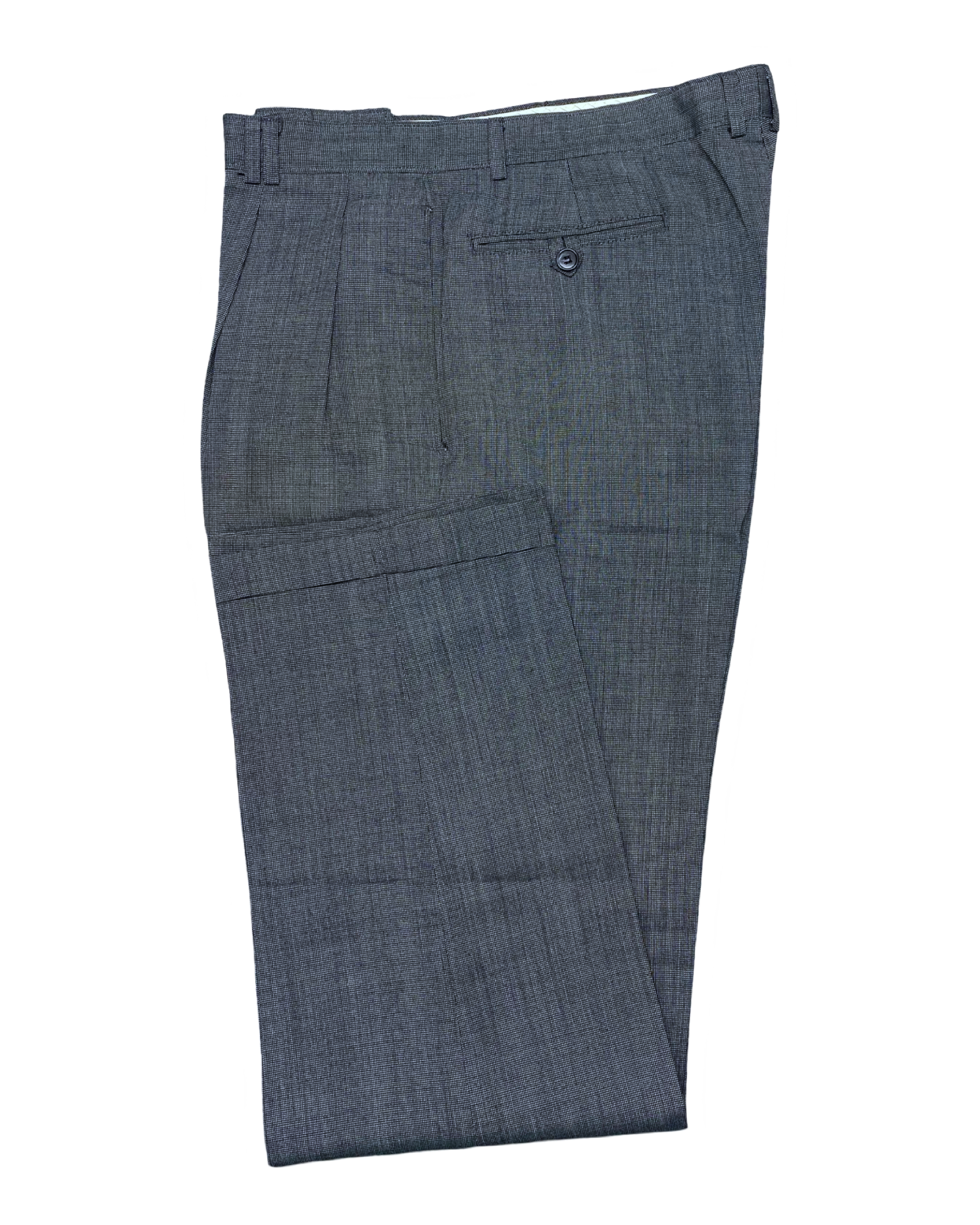 Executive Collection Grey Pleated Formal Pants | Waist 32” | Length 42.5”