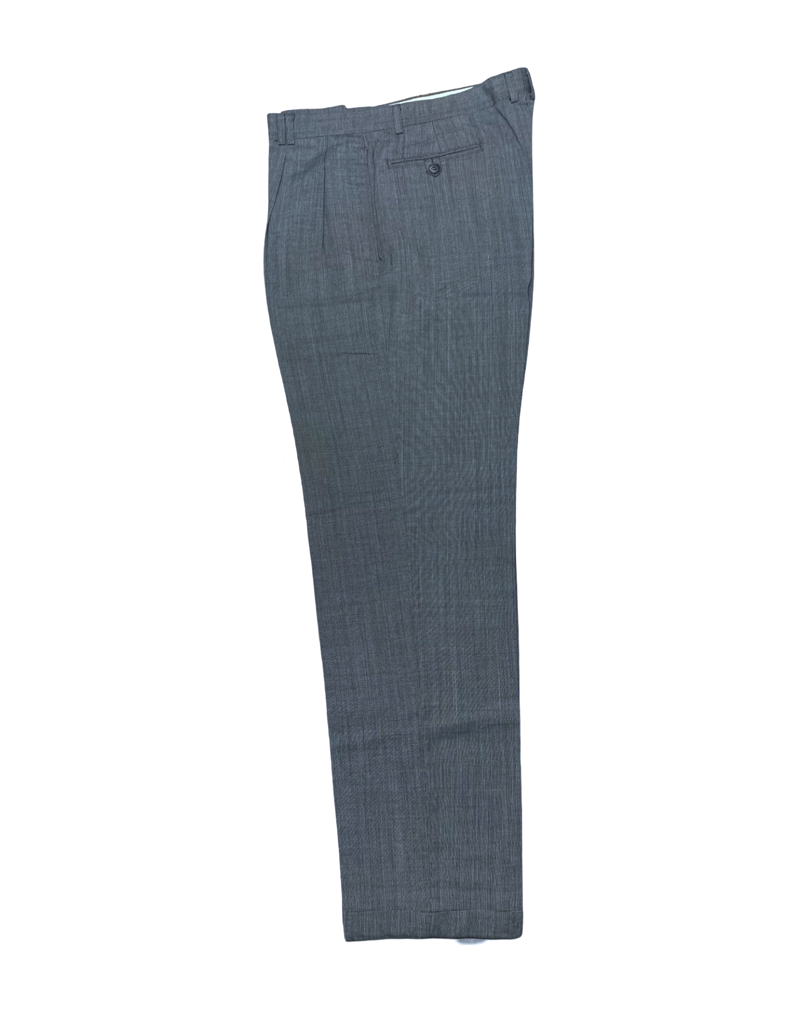 Executive Collection Grey Pleated Formal Pants | Waist 32” | Length 42.5”