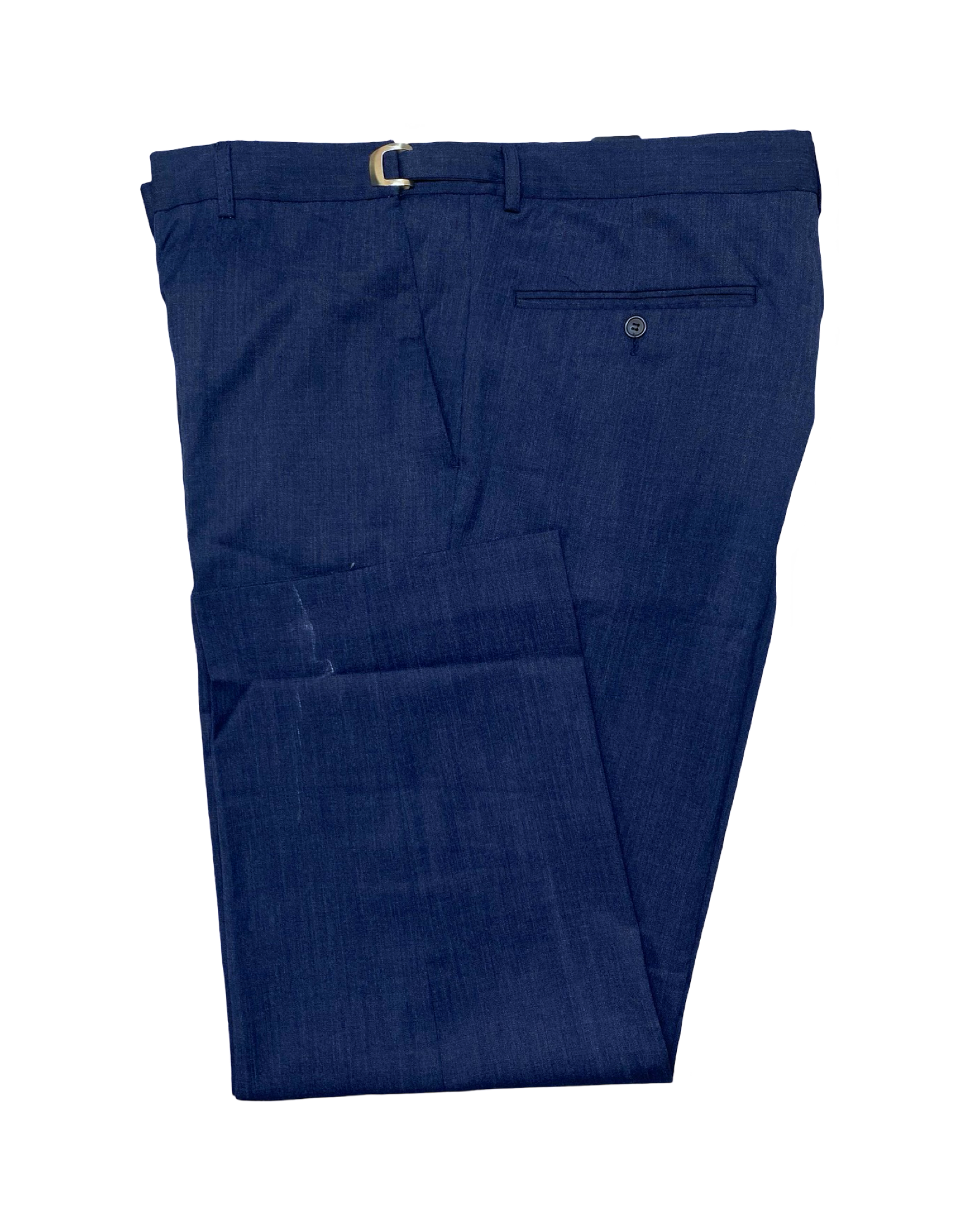 Bespoke Navy Blue Adjustable Formal Pants | Waist 40” | Length 39”