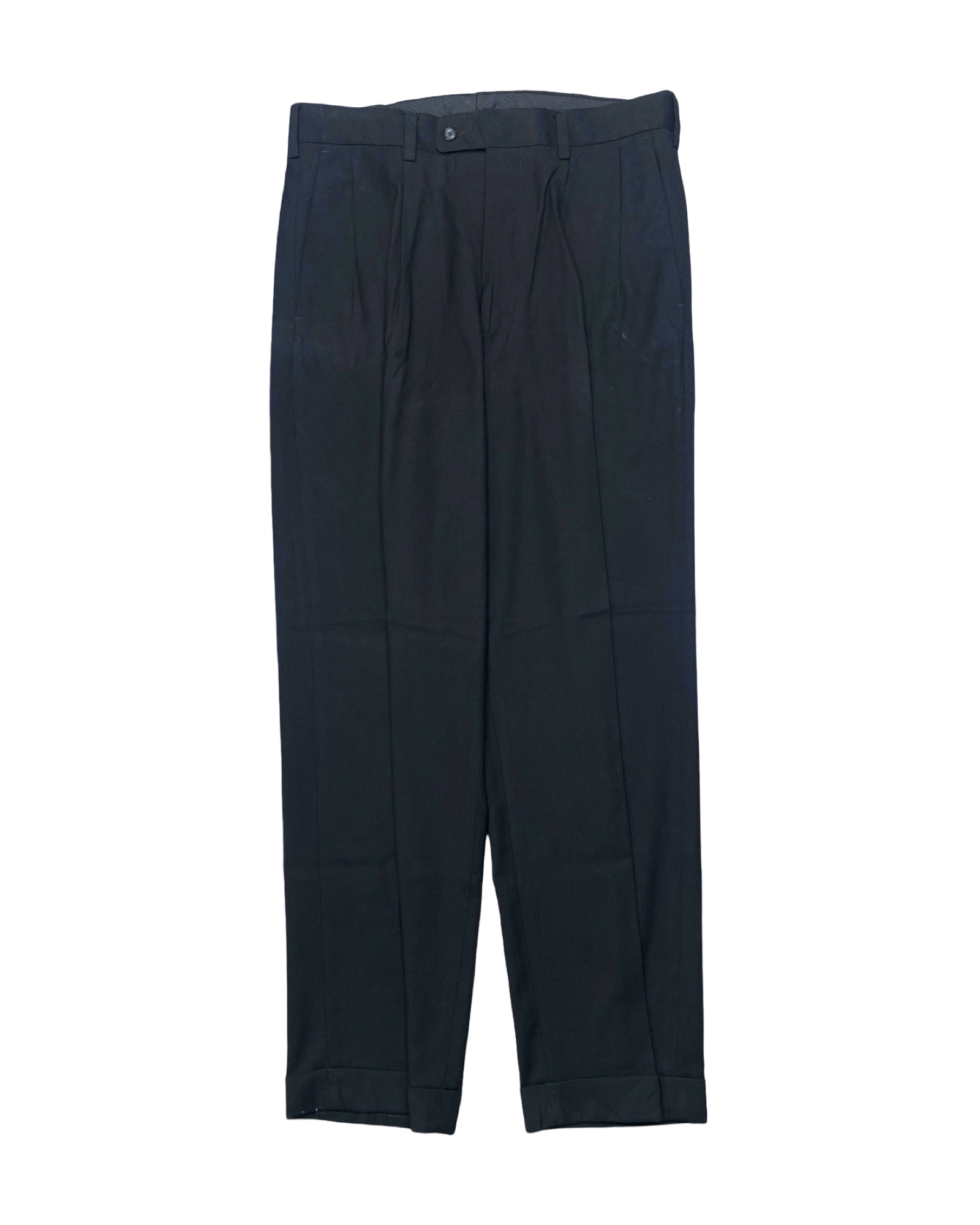 Axist Black Pleated Formal Pants | Waist 32” | Length 41”