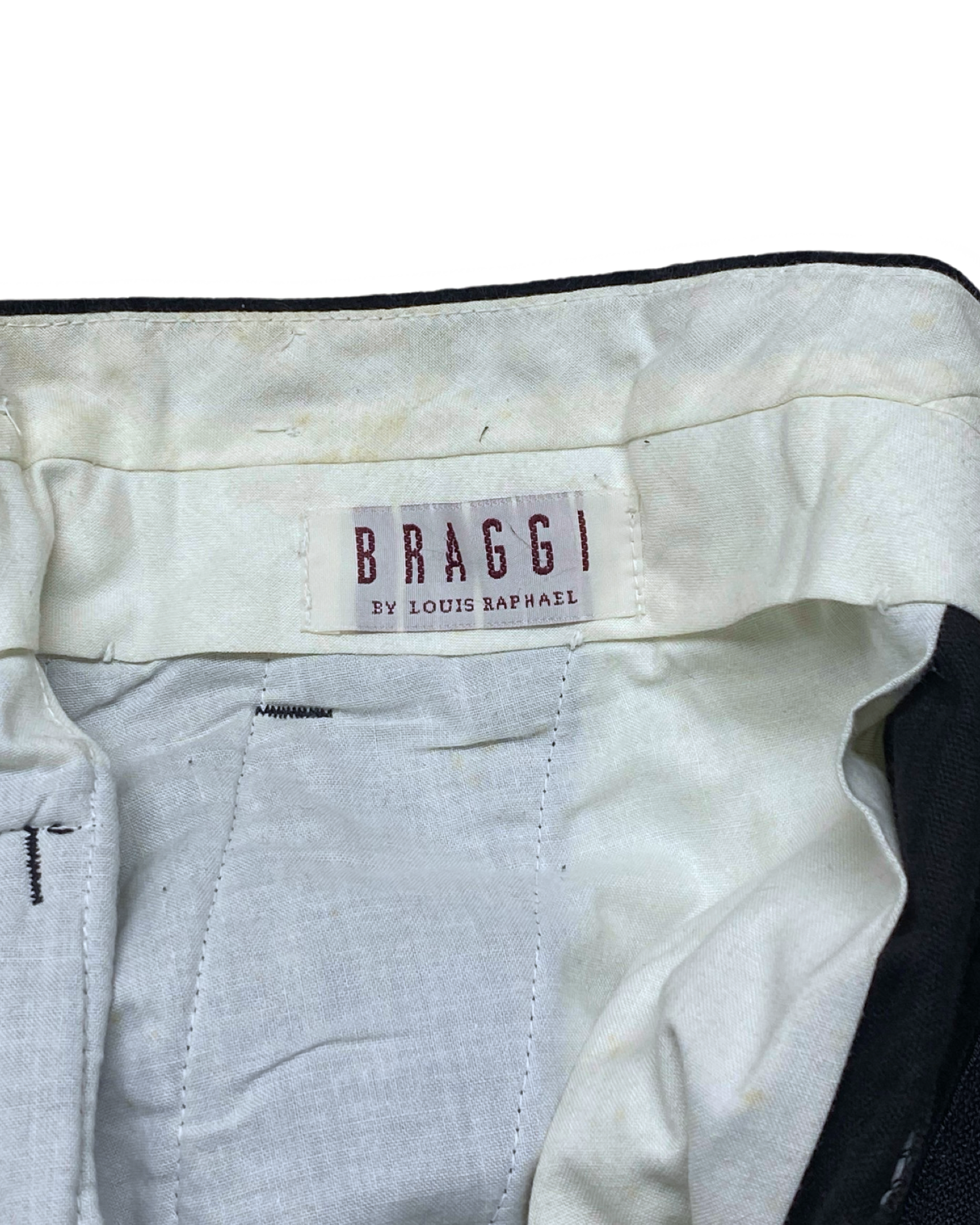 Braggi Black Corduroy Pleated Pants | Waist 36” | Length 42”