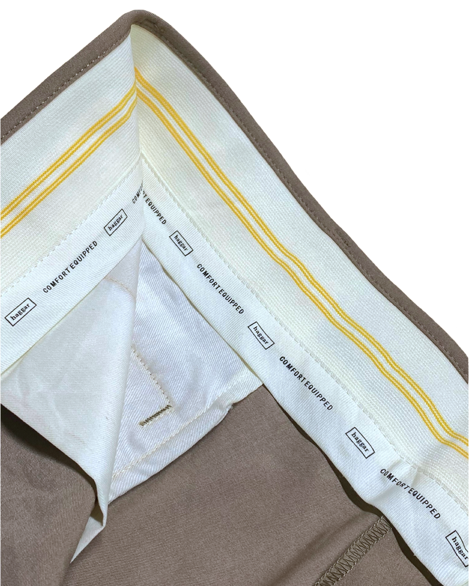 Haggar Classic Khaki Pleated Dress Pants | Waist 38” | Length 43.5”