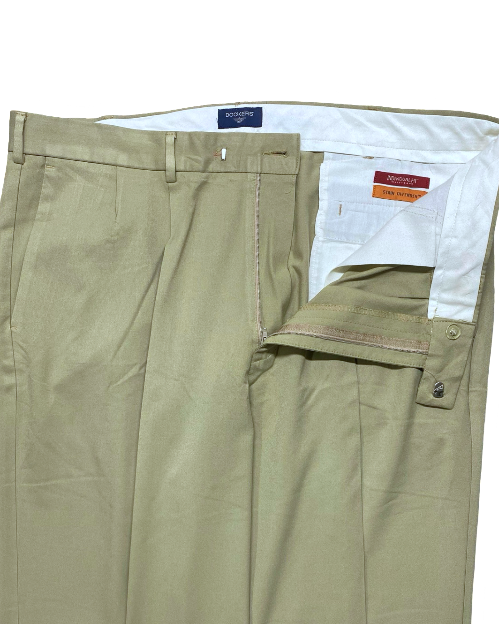 Dockers Classic Khaki Pleated Dress Pants | Waist 38” | Length 43”