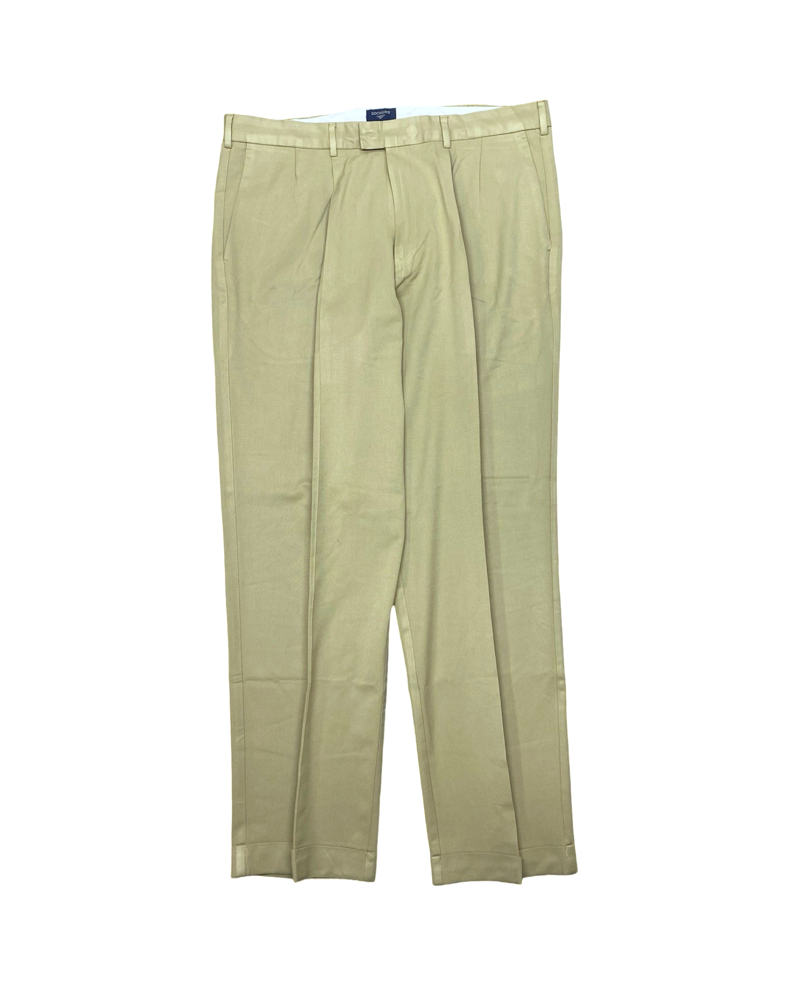 Dockers Classic Khaki Pleated Dress Pants | Waist 38” | Length 43”