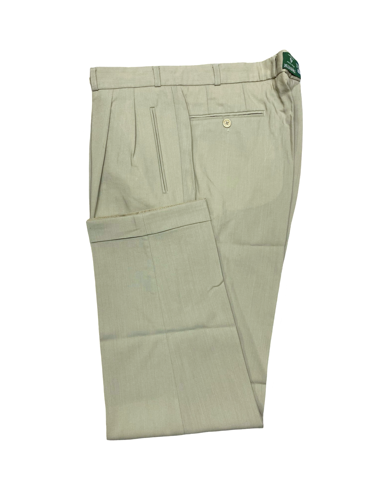 Brax Beige Pleated Pants | Waist 38” | Length 42.5”