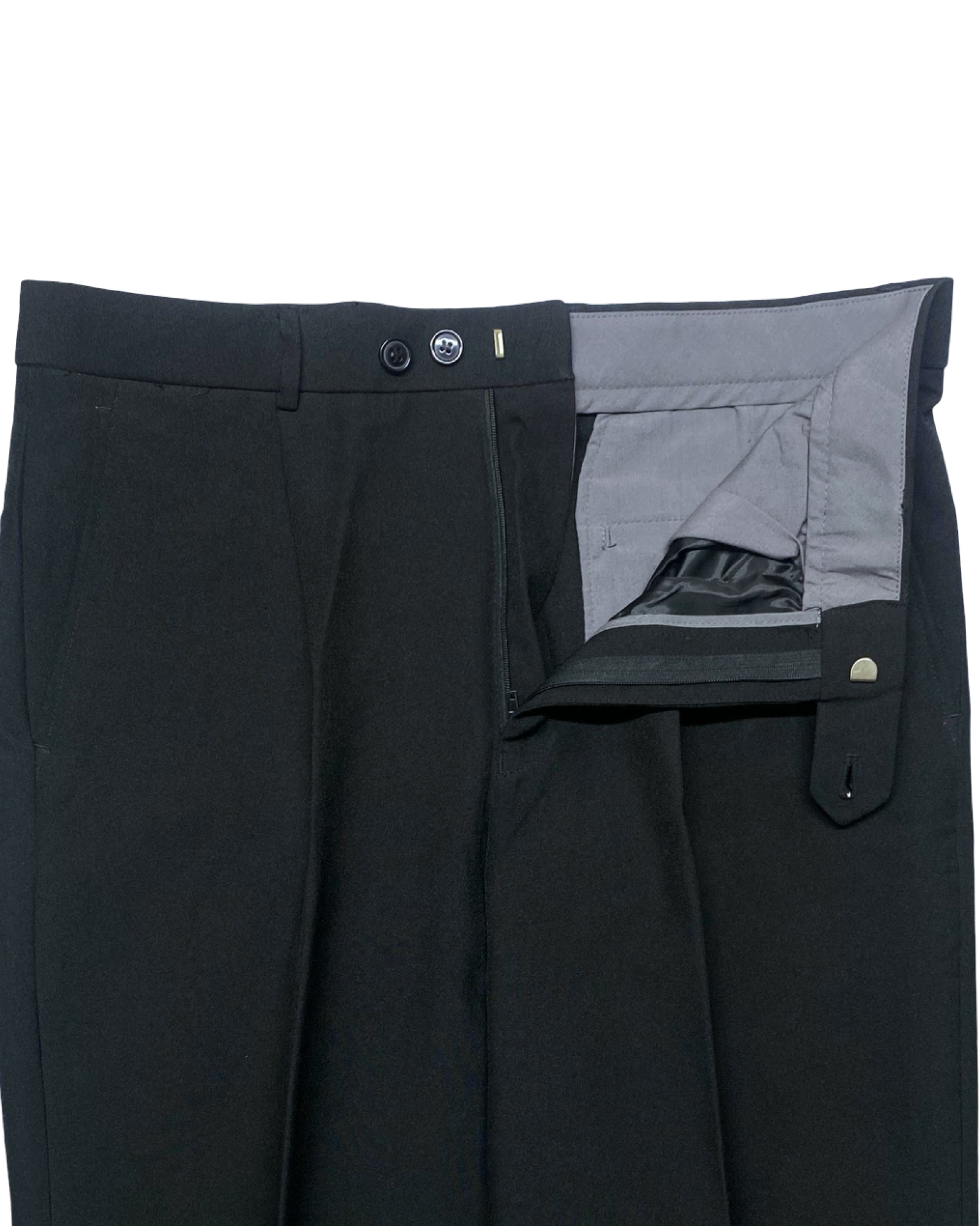 Classical Clothes Company Black Pleated Formal Pants | Waist 34” | Length 38.5”