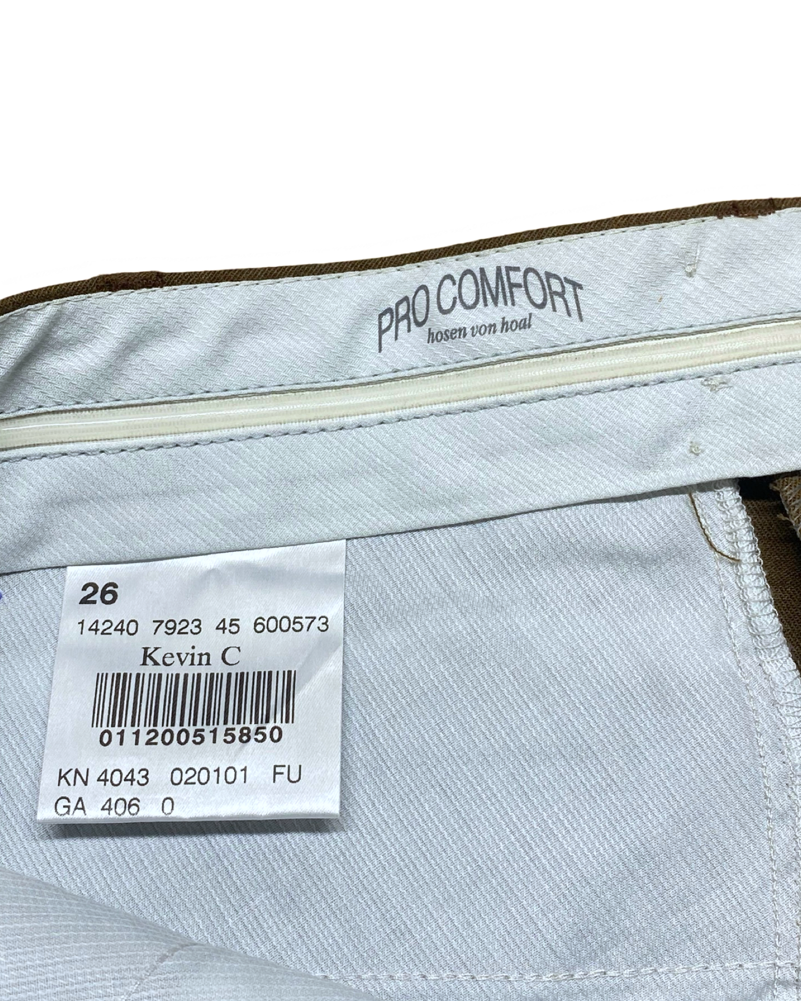 Pro Comfort Brown Pleated Pants | Waist 38” | Length 37.5”