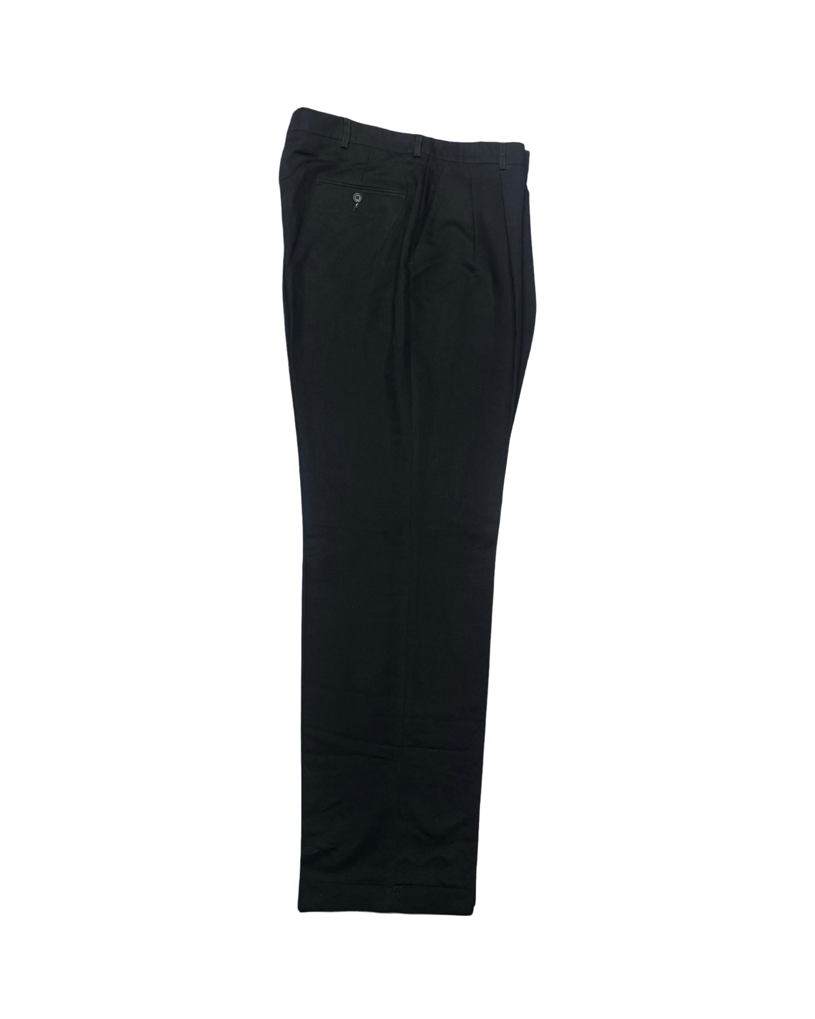 Haggar Black Pleated Formal Pants | Waist 34” | Length 43”