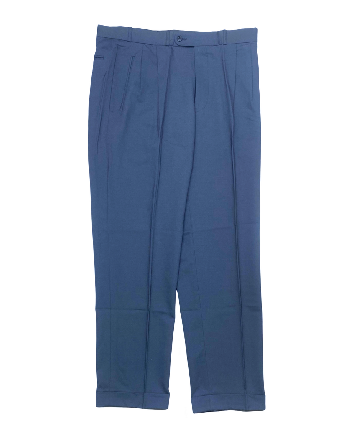 Brax Blue Pleated Formal Pants | Waist 36” | Length 41”