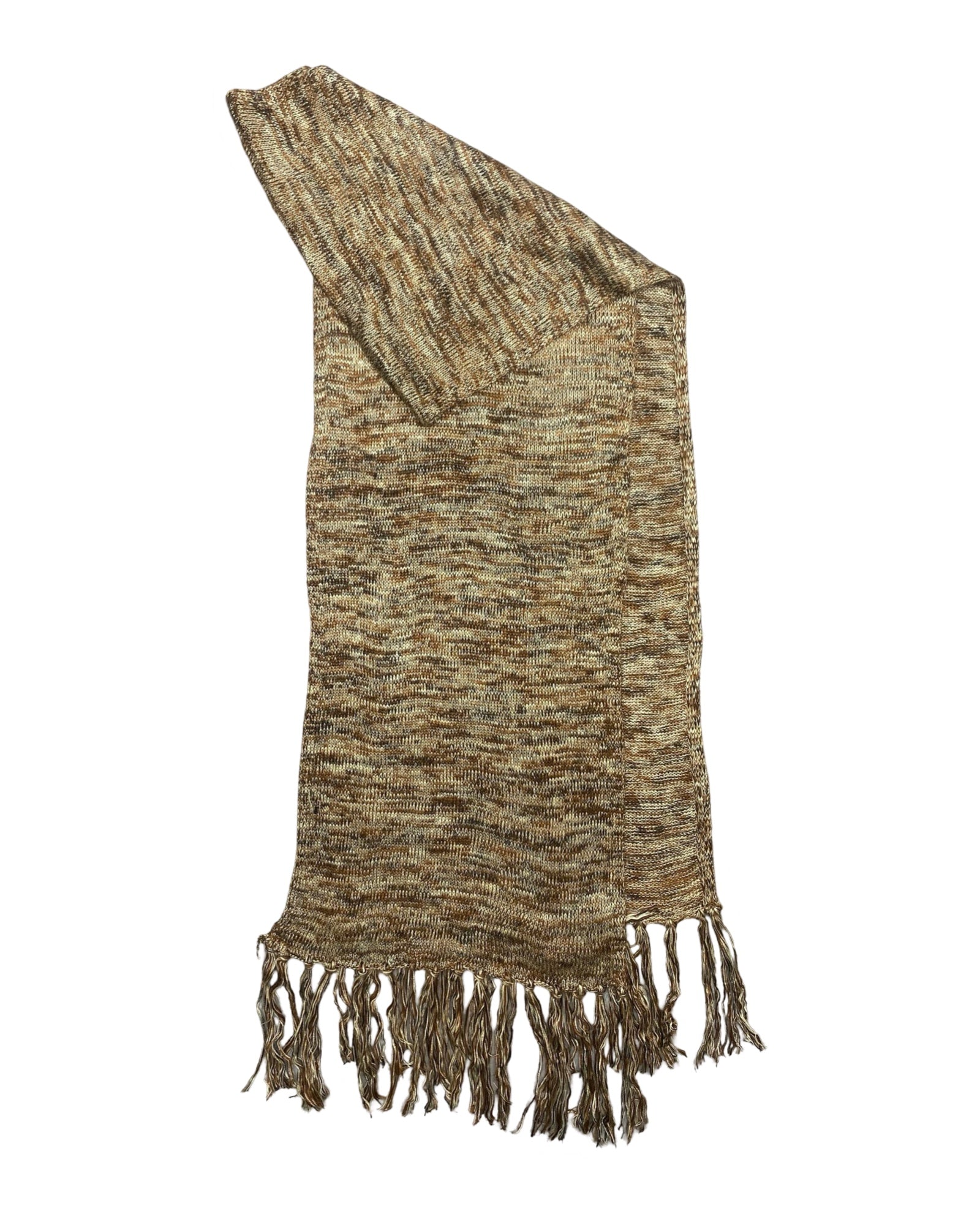 Quiet Luxury Marbled Knit Scarf | 00200