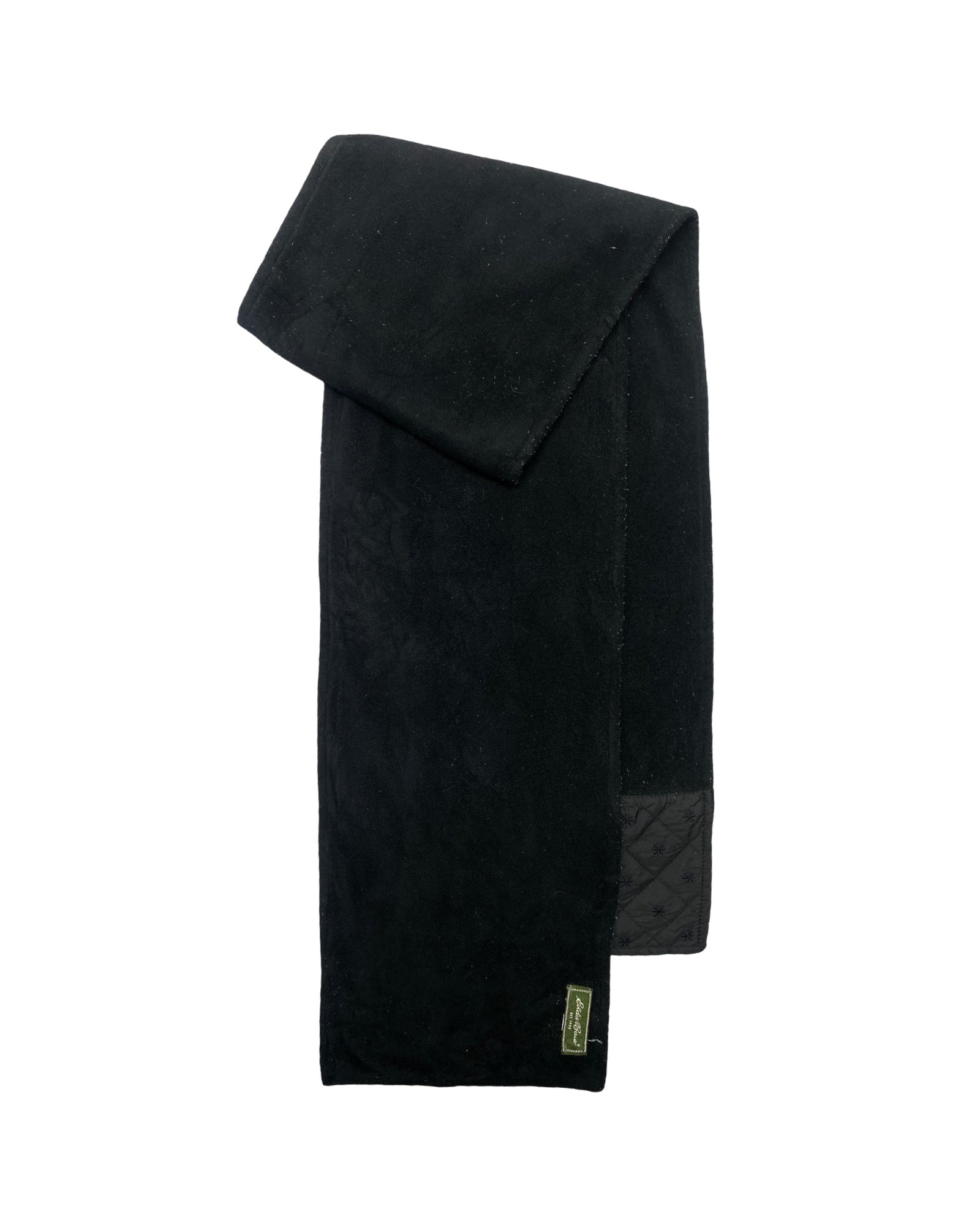 Eddie Bauer Black Scarf | Cozy Fleece | 00211