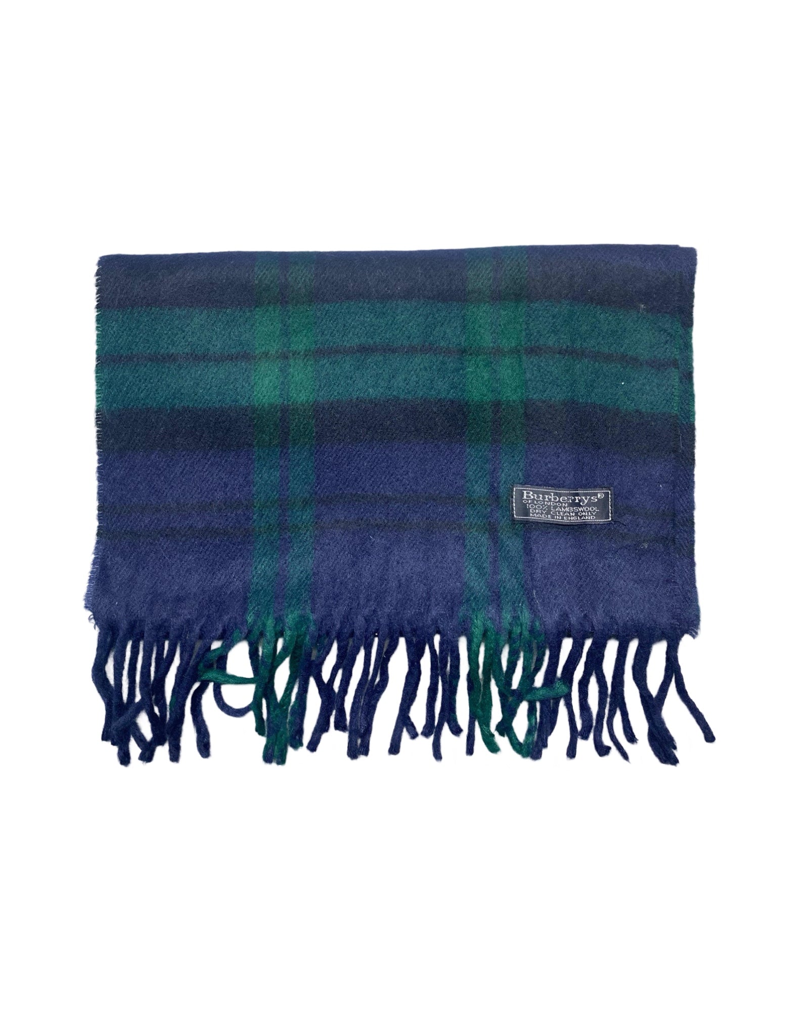 Burberrys | 100% Lambswool Plaid Scarf | 00225