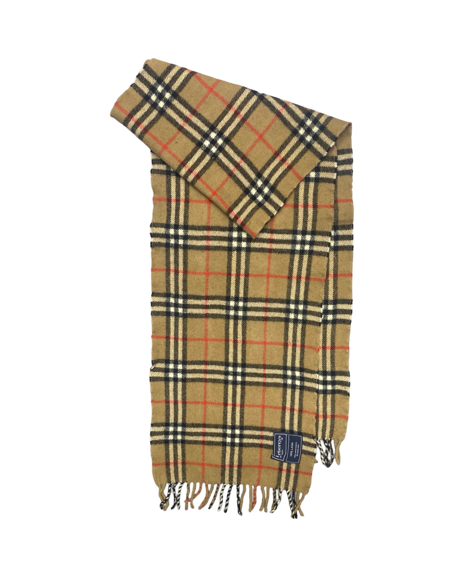 Burberrys Wool Scarf | Classic Vintage Check | 00228