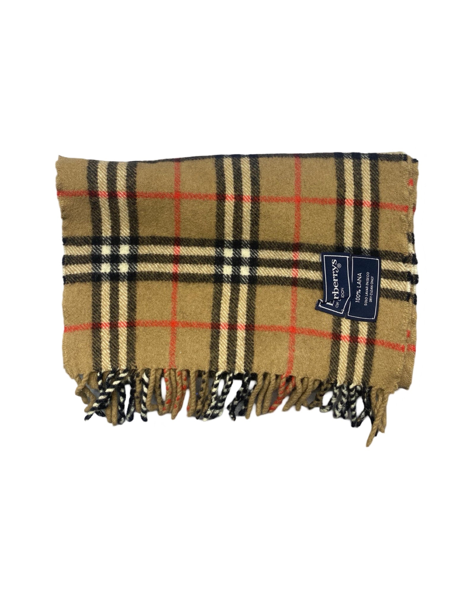 Burberrys Wool Scarf | Classic Vintage Check | 00228