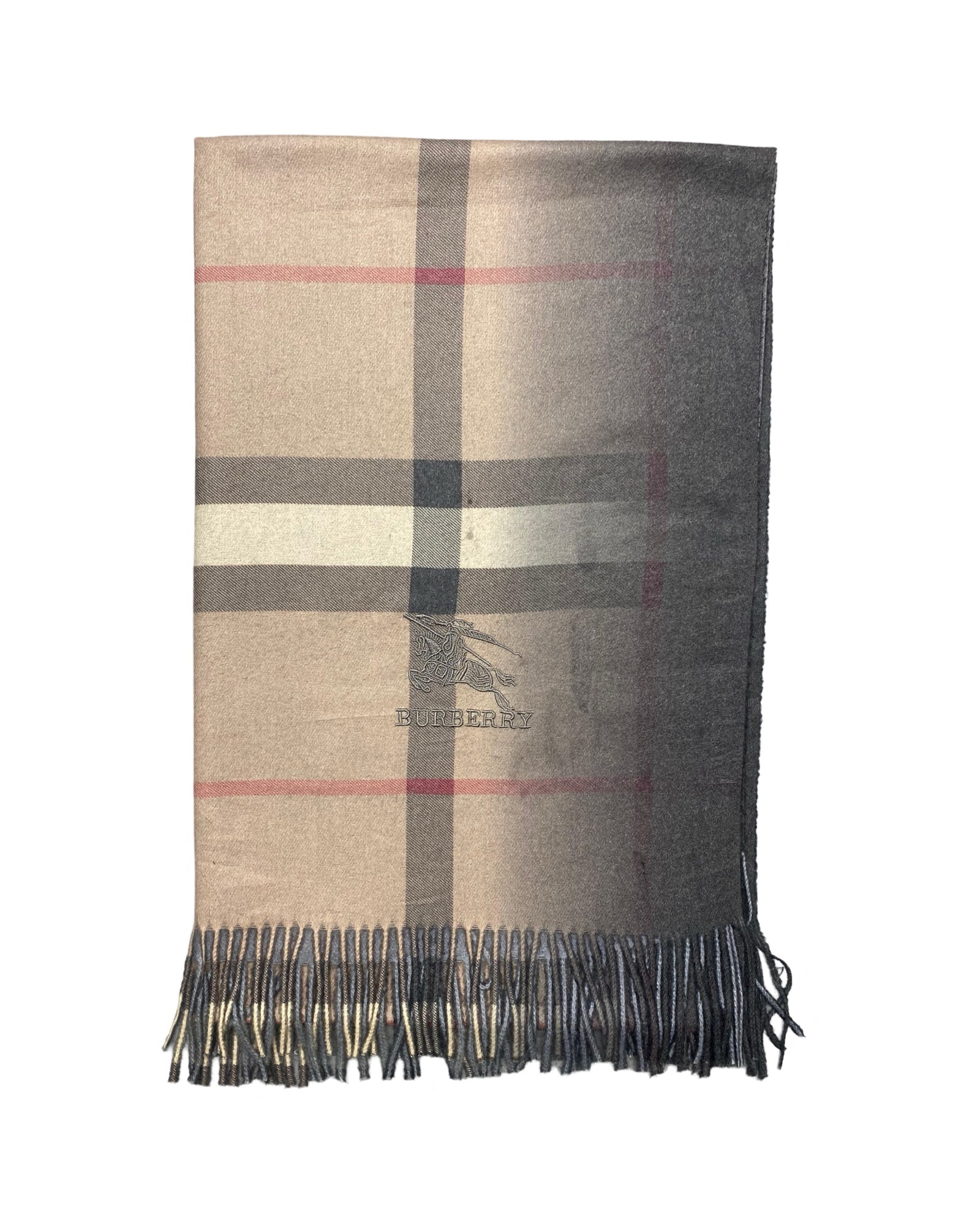 Burberrys Shawl | Classic Check Pattern | 001