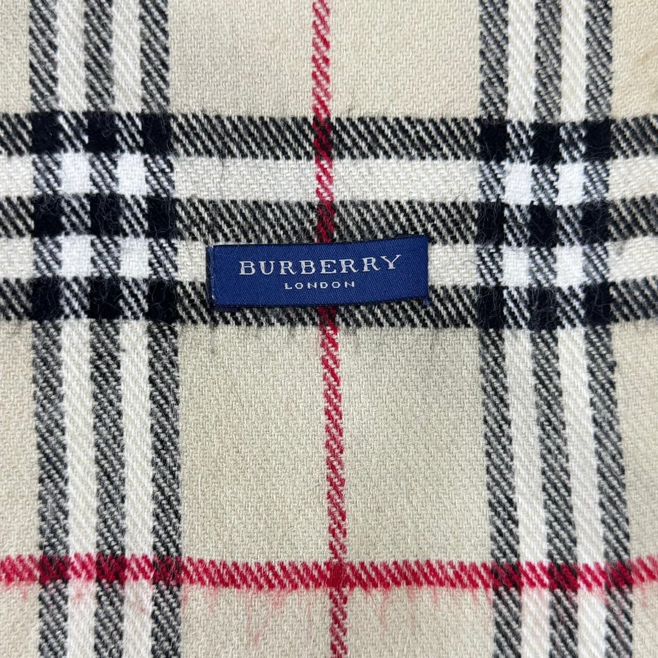 Burberry Off-White Nova Check Scarf (0047)