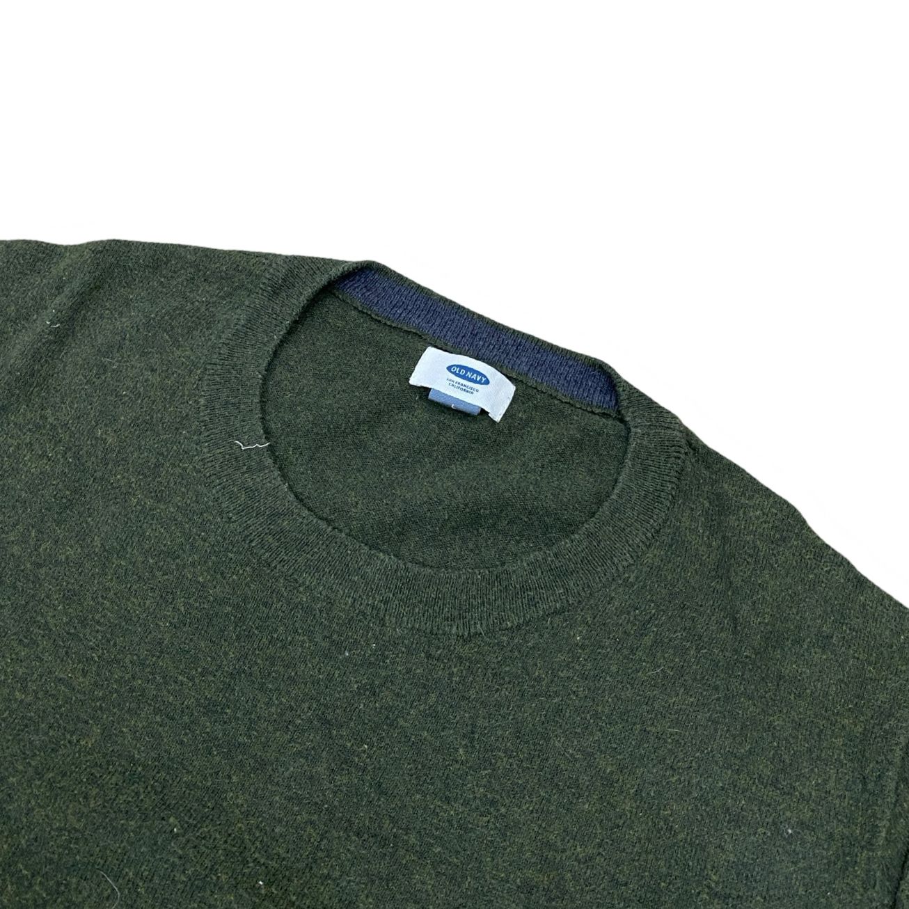 Old Navy Olive Green Crewneck Sweater | Medium