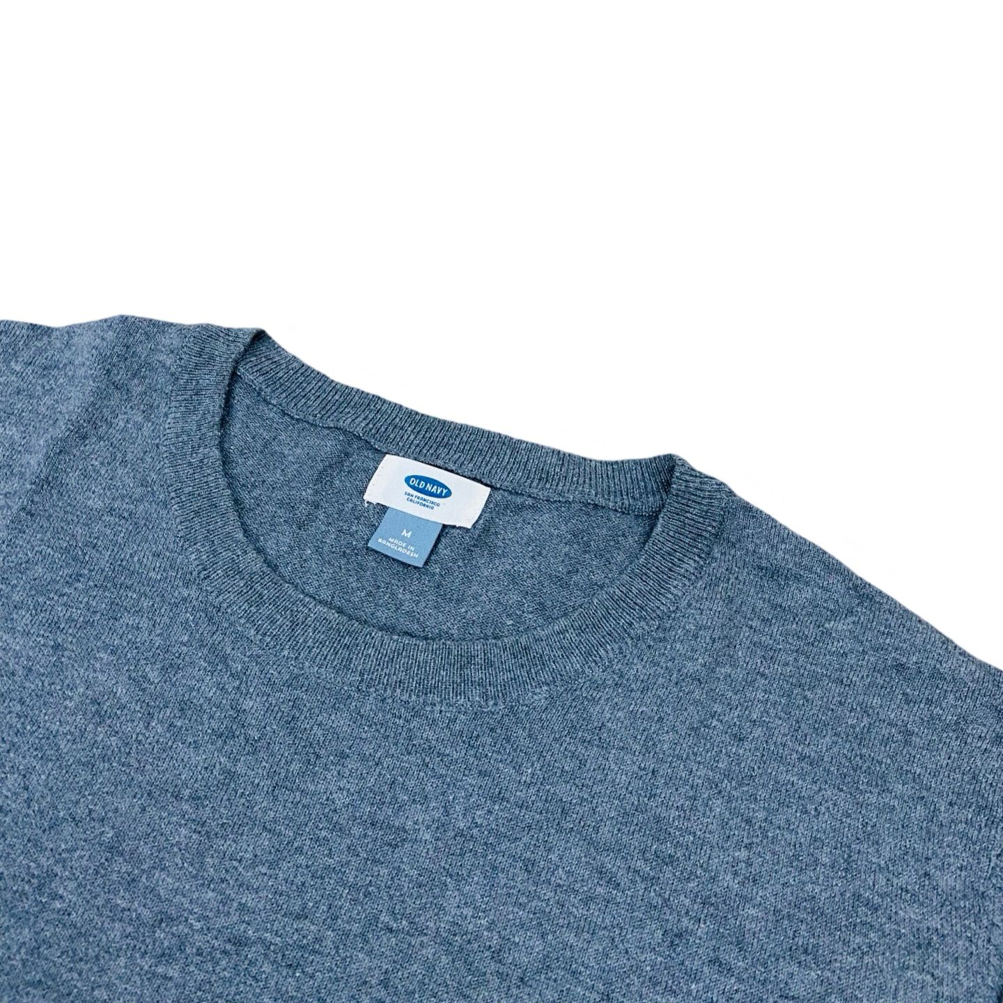 Old Navy Ash Grey Crew Neck Sweater | Medium