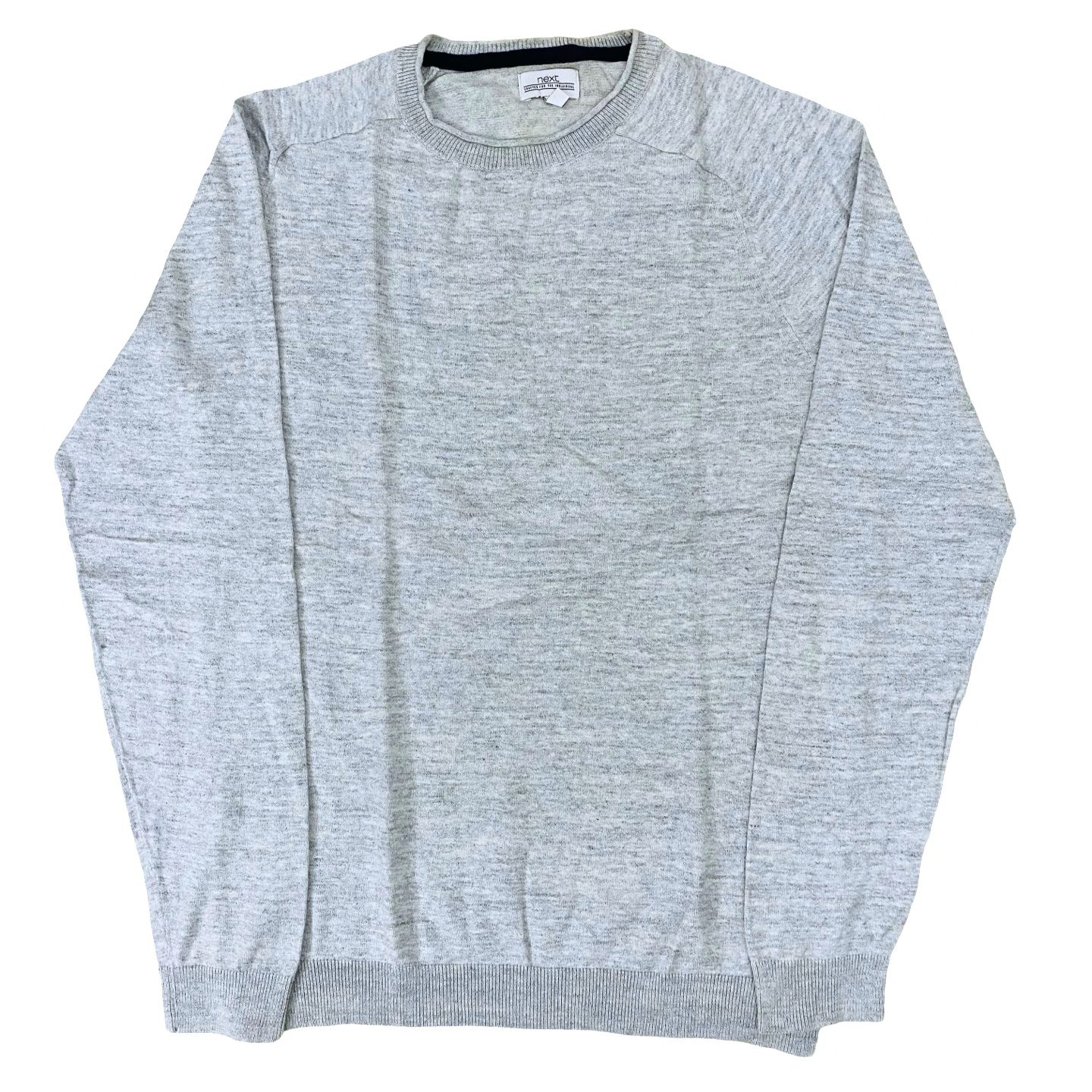 Next Soft White Crewneck Sweater | Medium