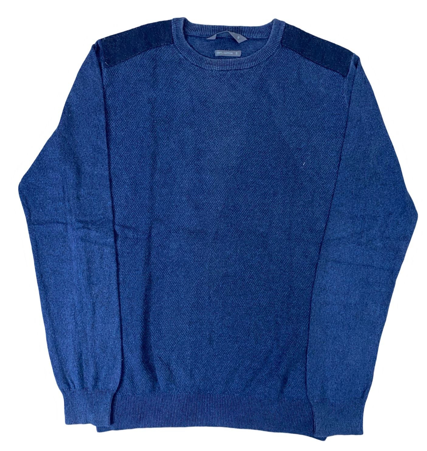 Cedar Wood State Blue Crewneck Sweater | Small