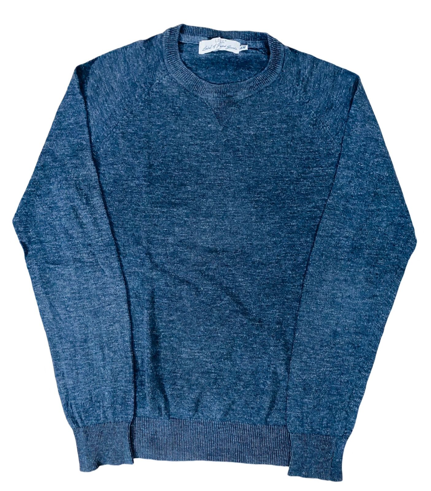 L.O.G.G by H&M Charcoal Grey Crewneck Sweater | Medium