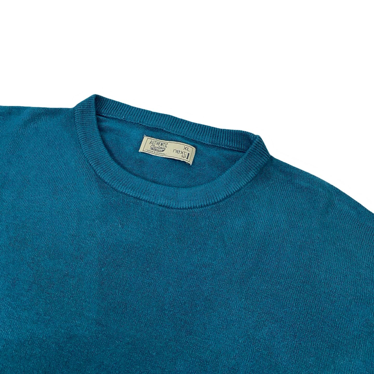 Next Teal Crew Neck Sweater | XL