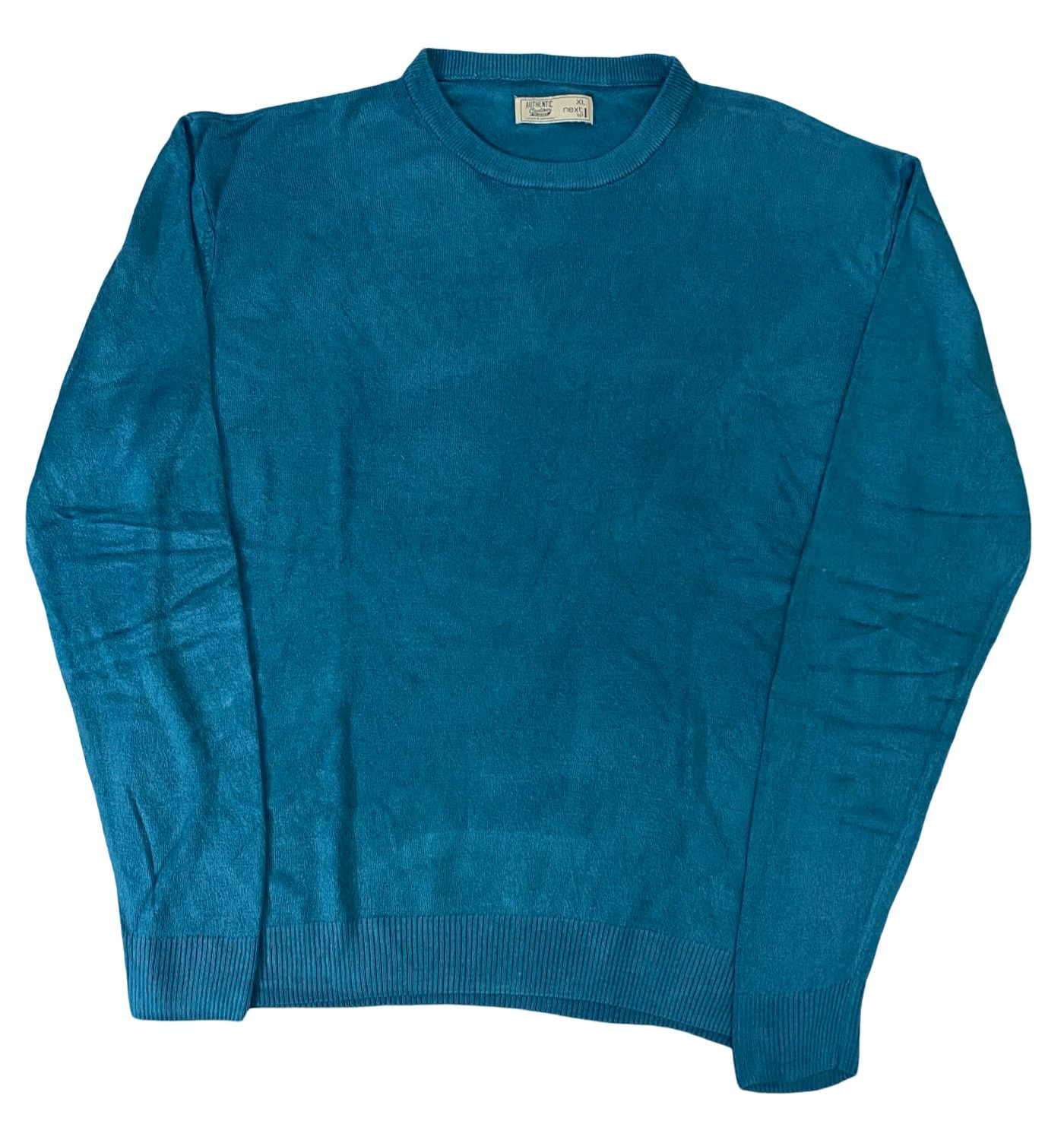 Next Teal Crew Neck Sweater | XL