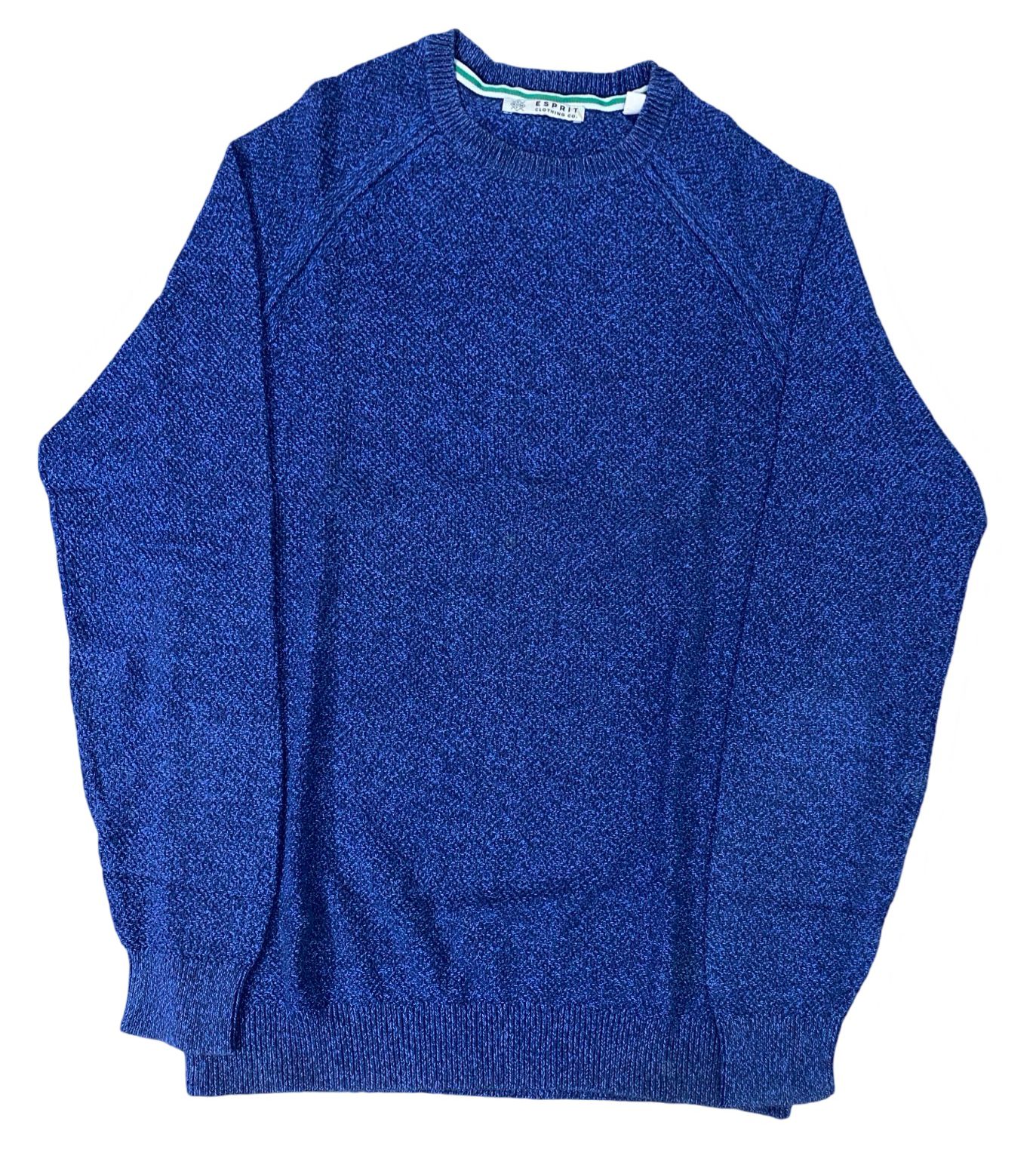 Esprit Blue Crewneck Knit Sweater | Medium