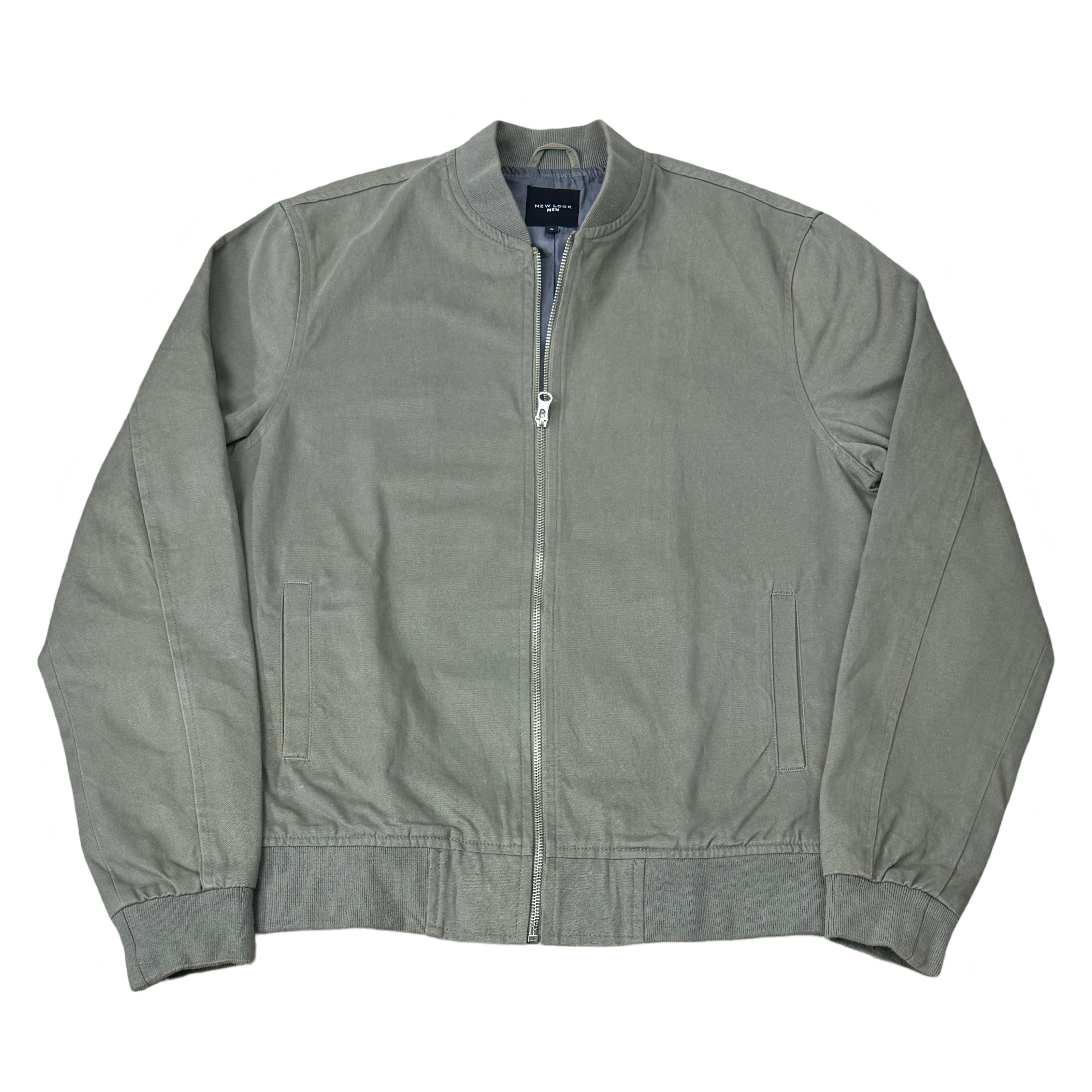 New Look Men Olive Bomber Jacket | Medium