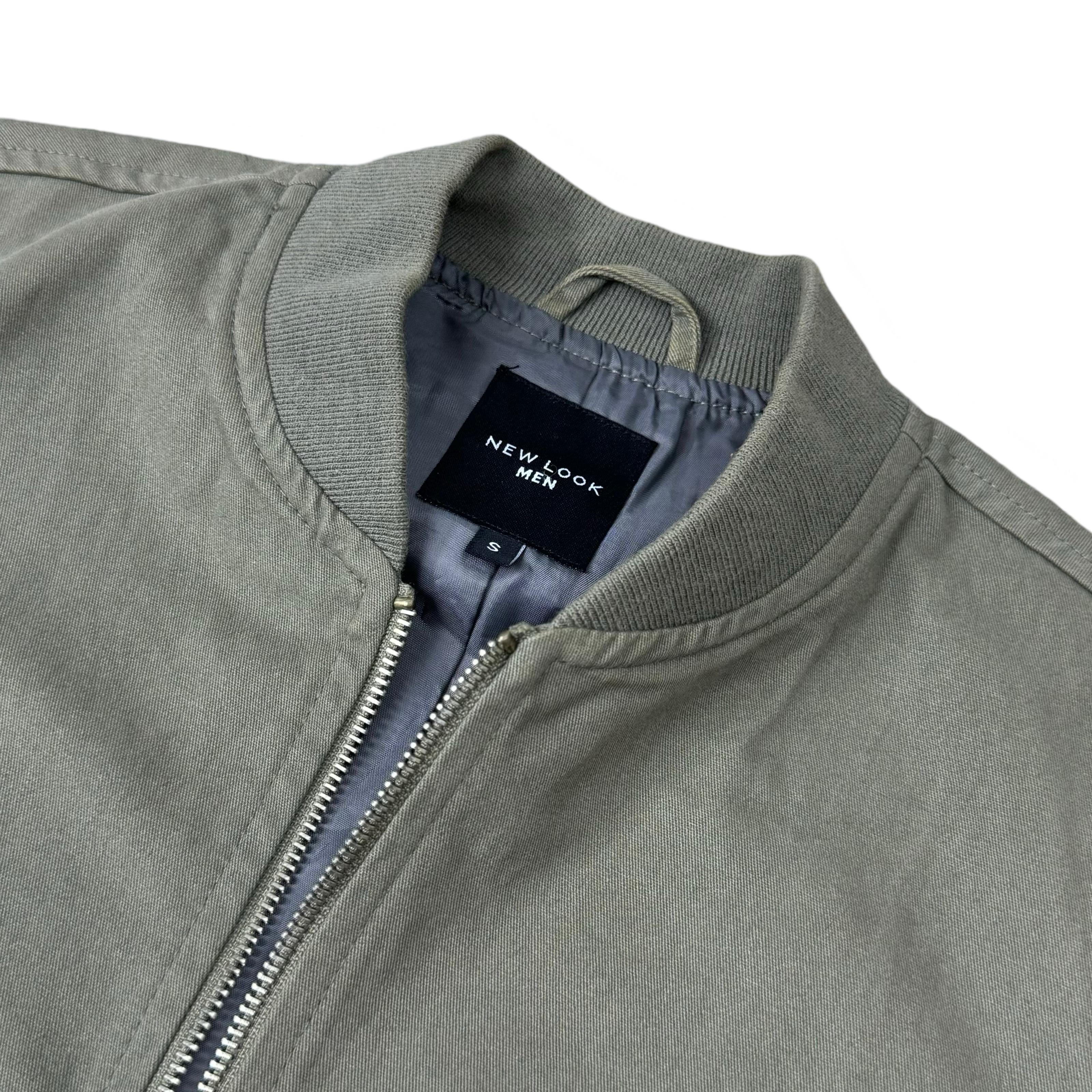 New Look Men Olive Bomber Jacket | Medium