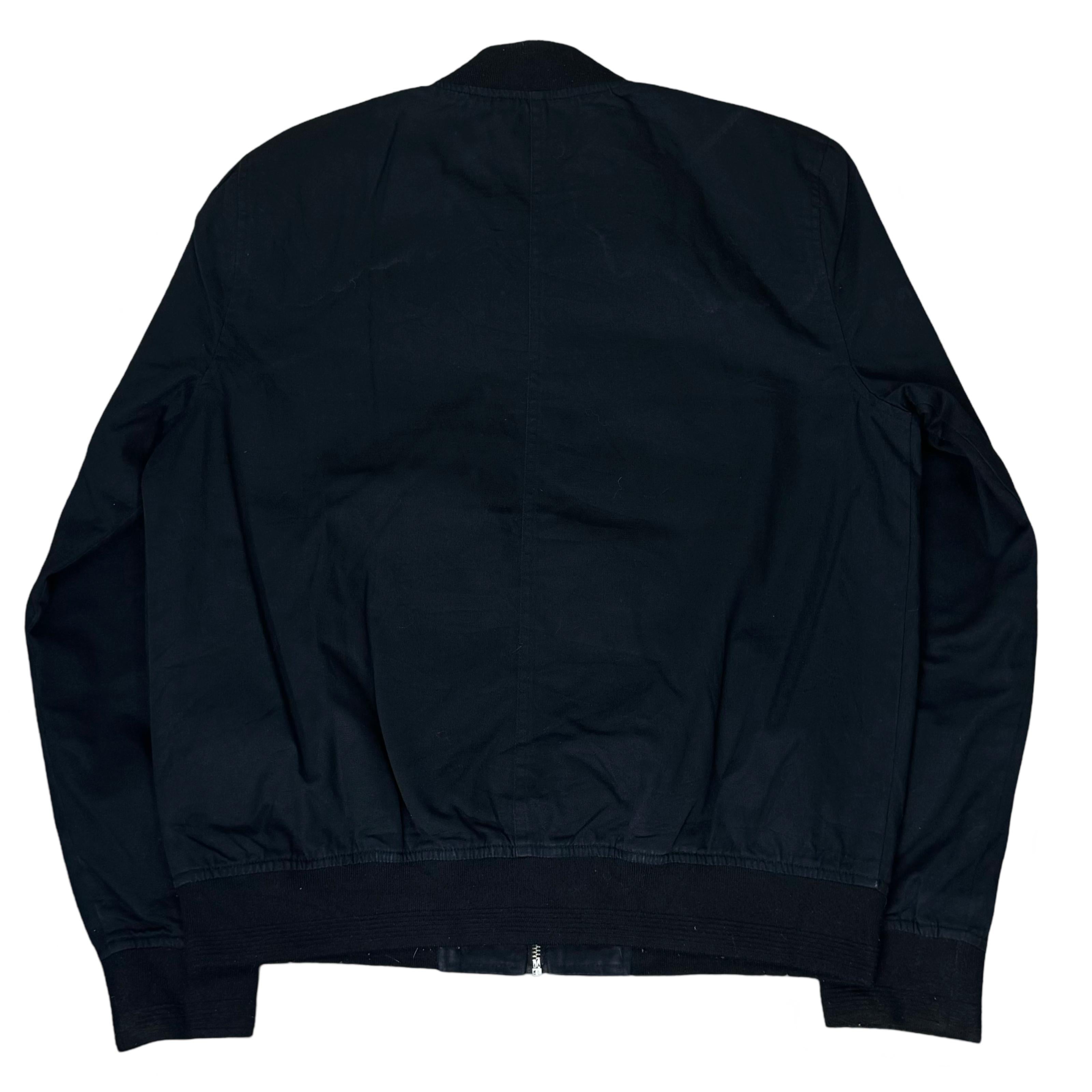 Topman Black Bomber Jacket | Medium