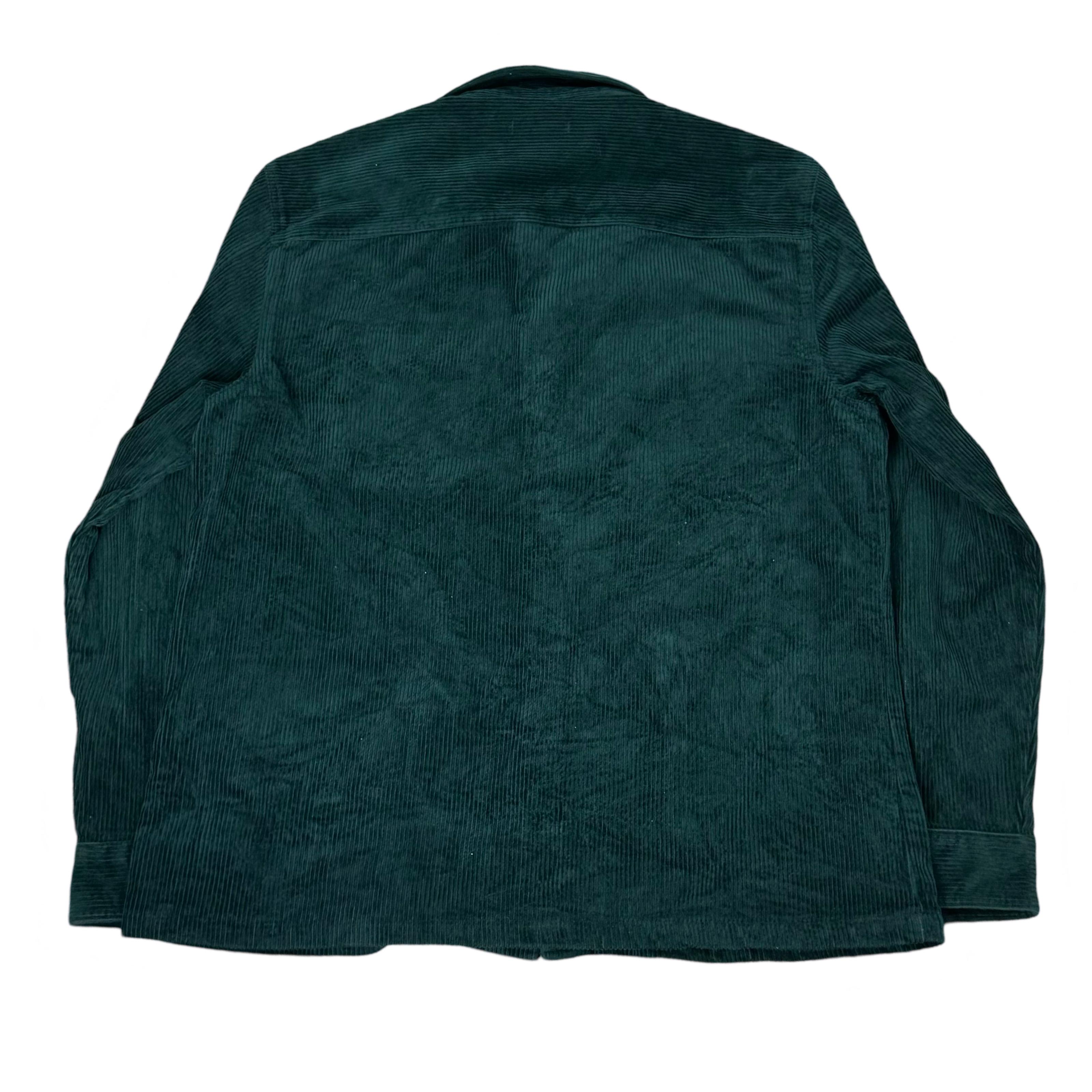 TU Man Forest Green Corduroy Overshirt | Large