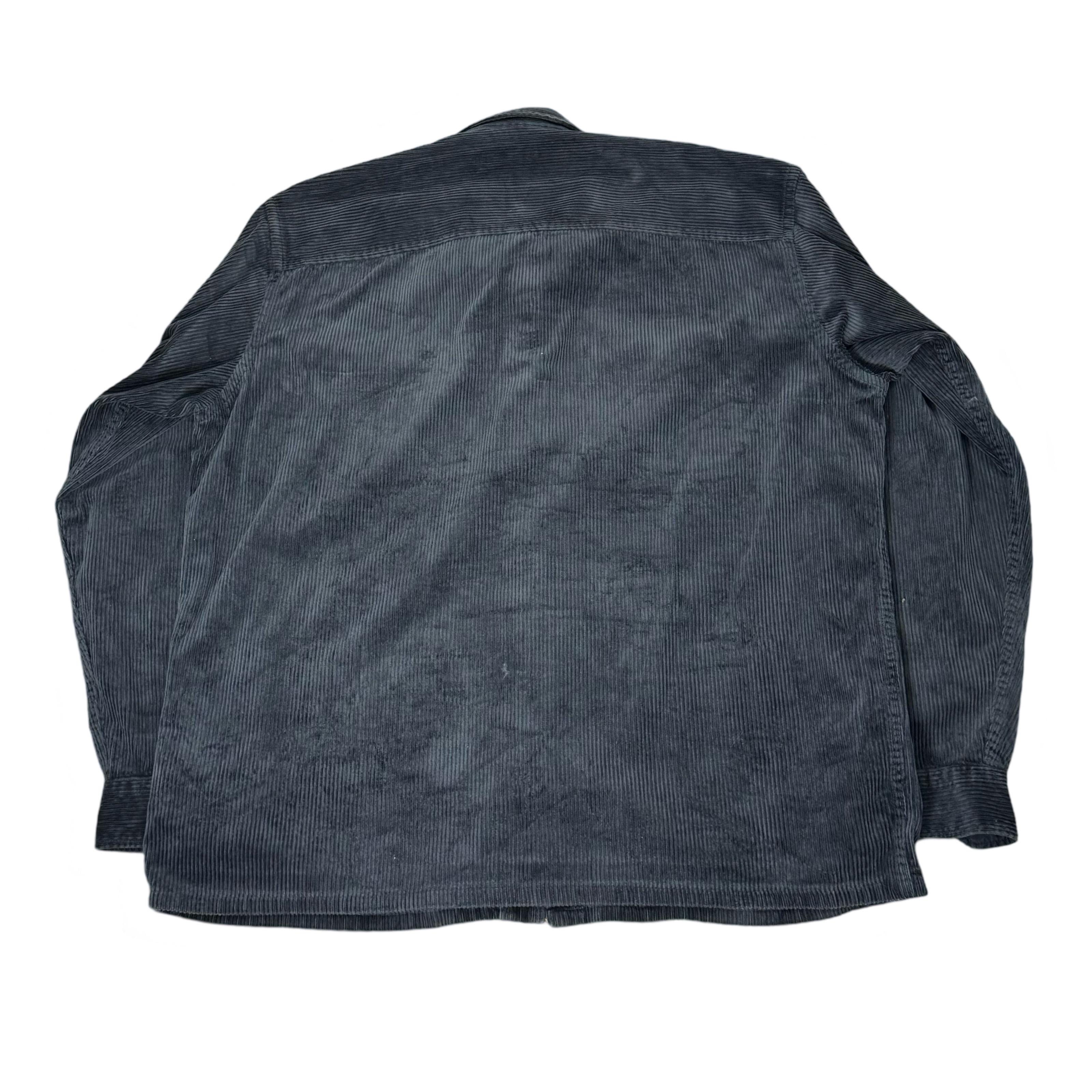 Uniqlo Grey Corduroy Overshirt | Large