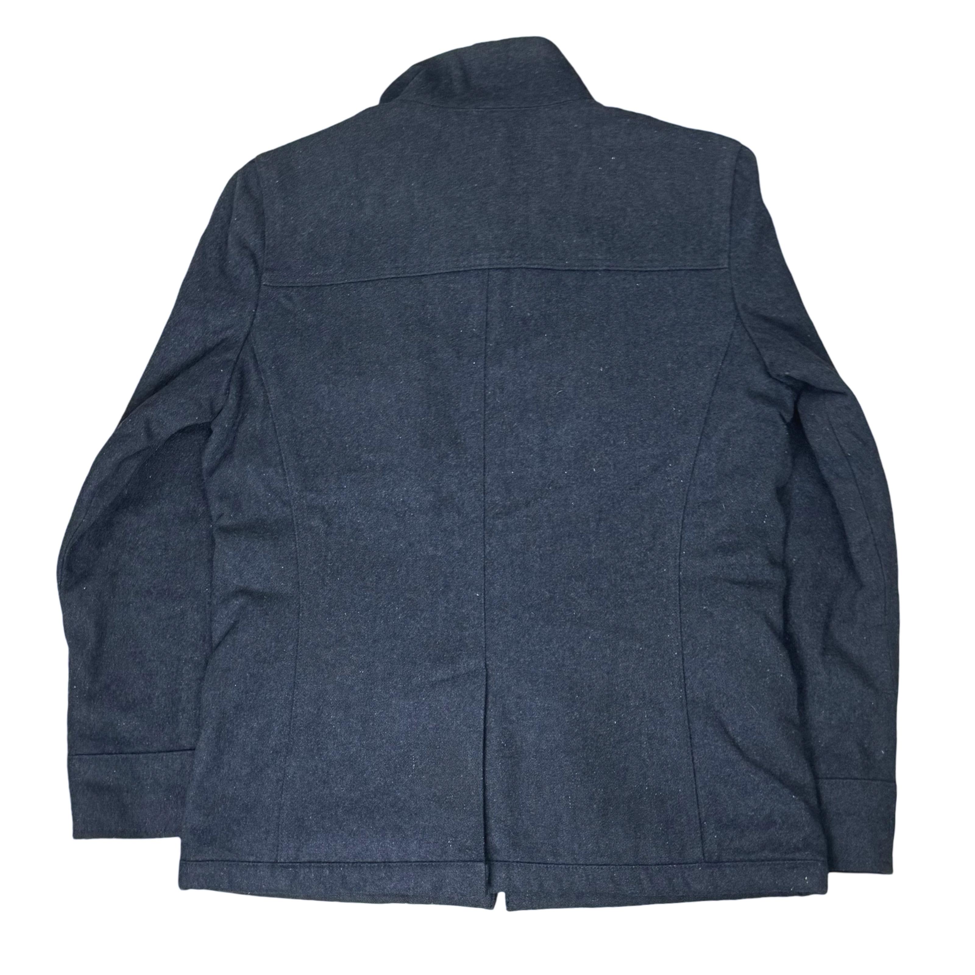 GAP Charcoal Wool Blend Outdoor Jacket | Medium