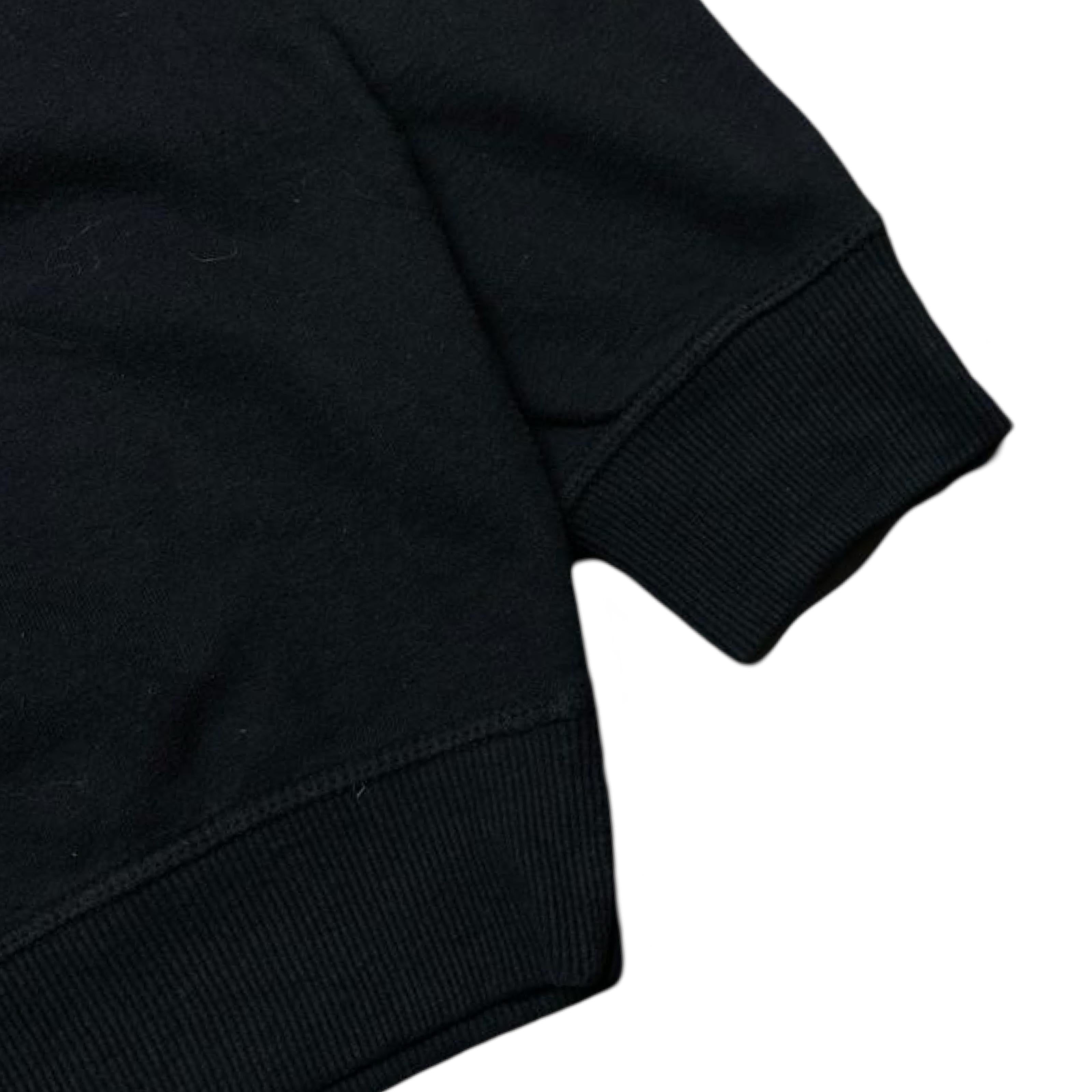 U.S. Polo Assn. Black Crew Neck Sweatshirt with Logo Embroidery | Medium