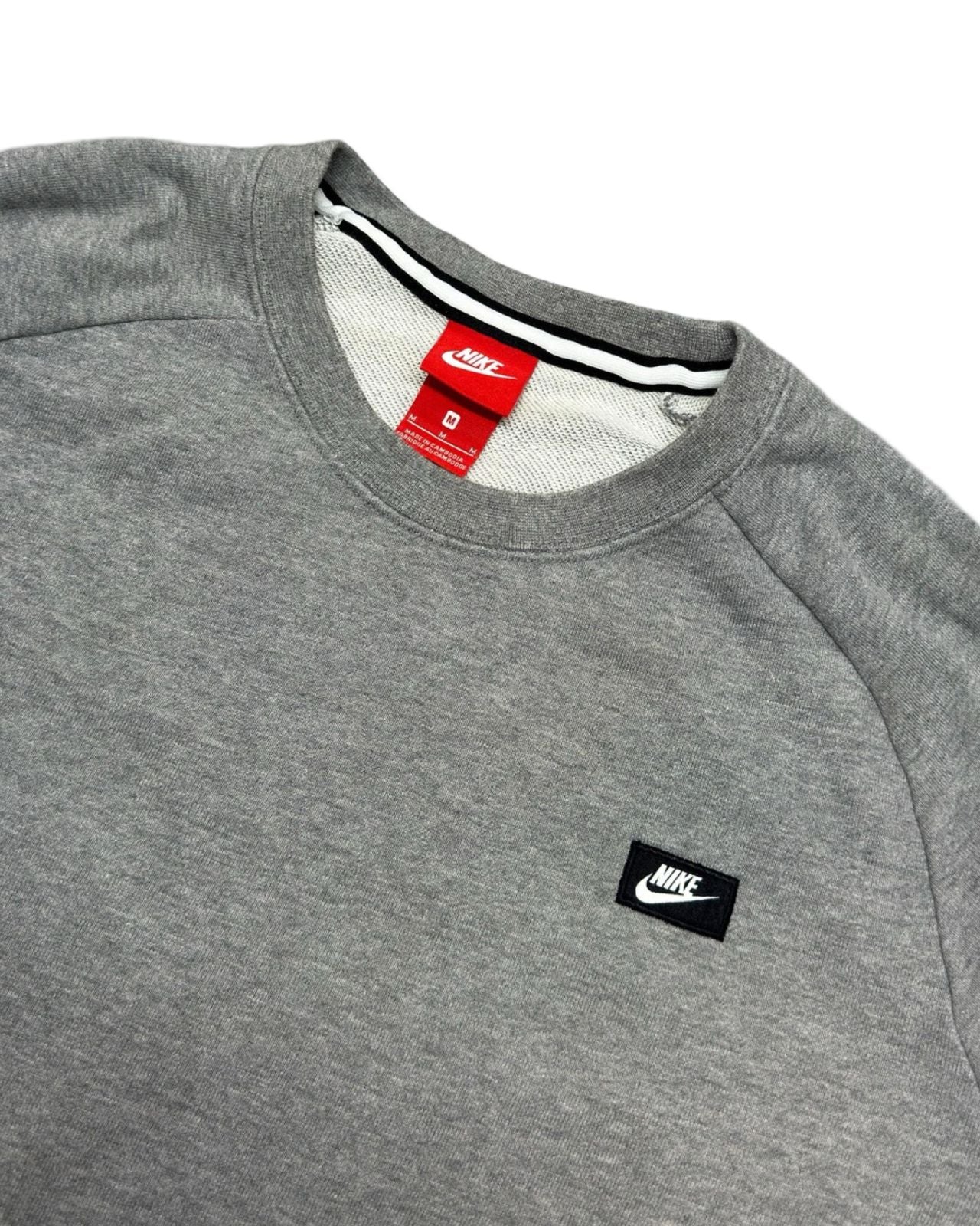 Nike Heather Grey Sweatshirt | Medium