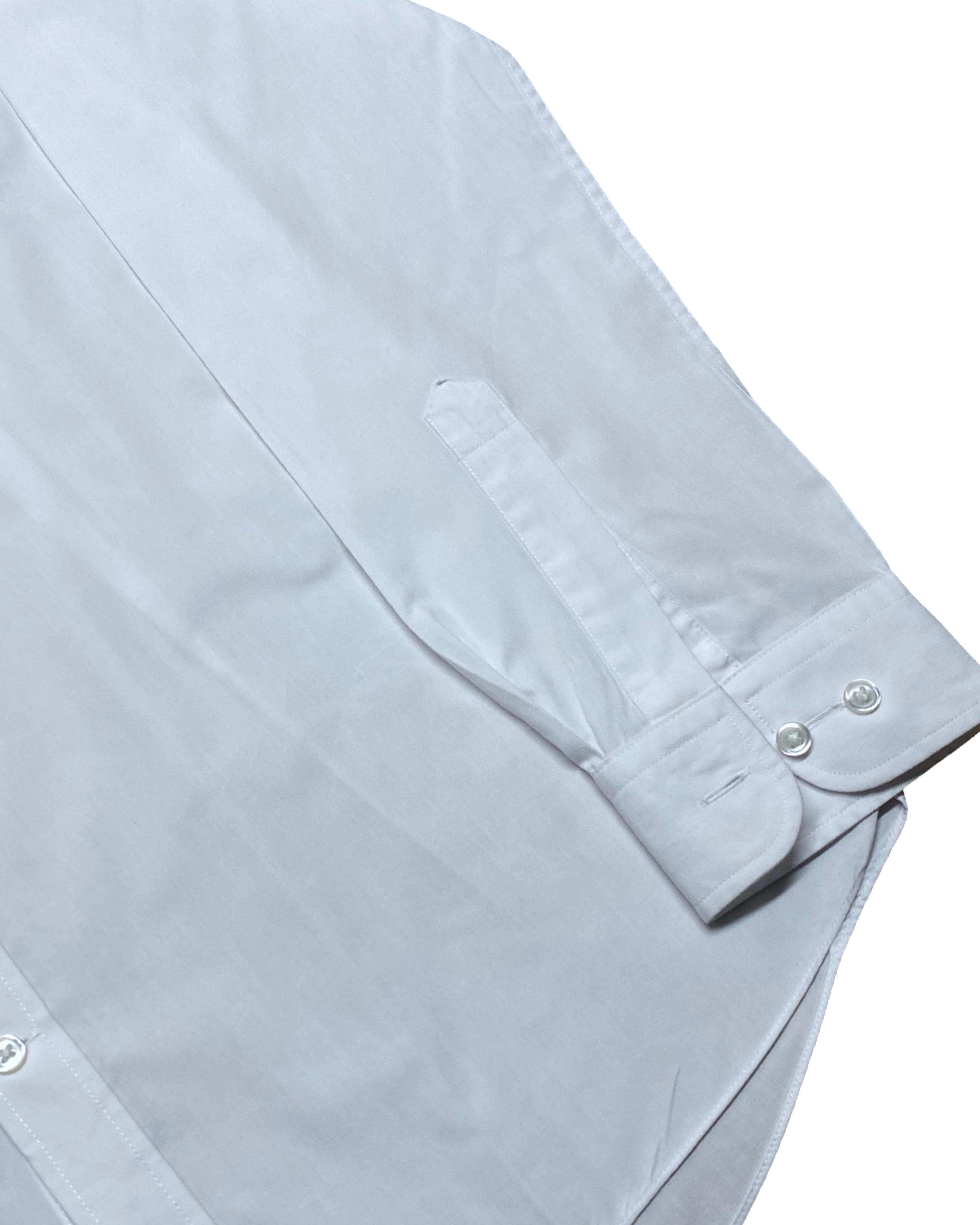 M&S White Slim Fit Long Sleeve Shirt | Medium | Chest 20.5”