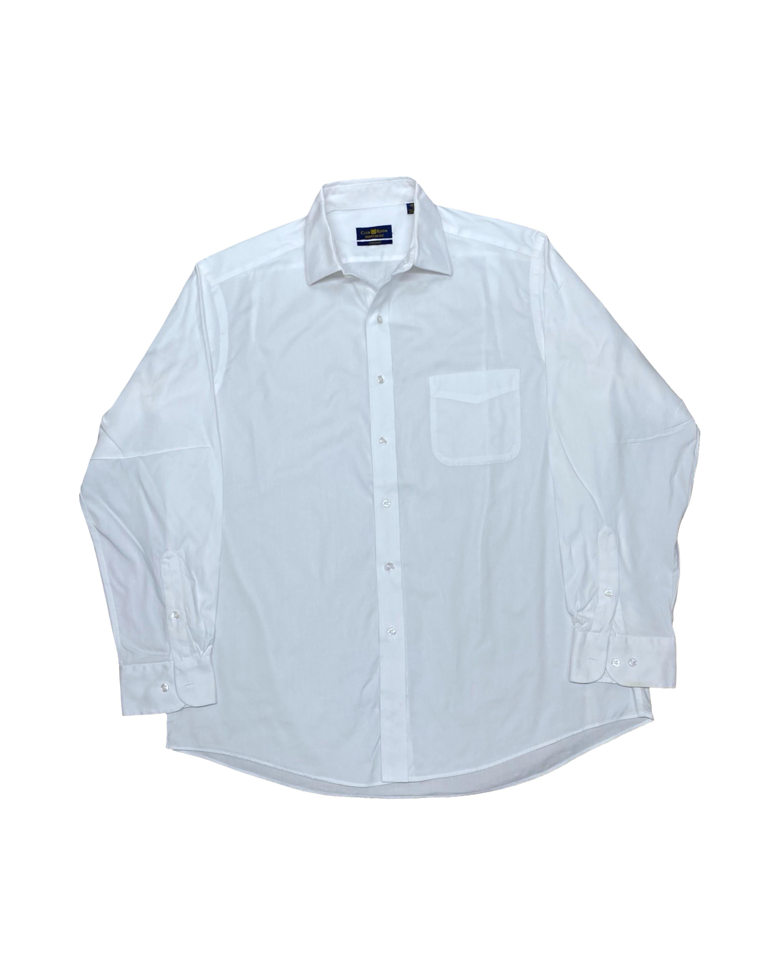 Club Room White Dress Shirt | XL