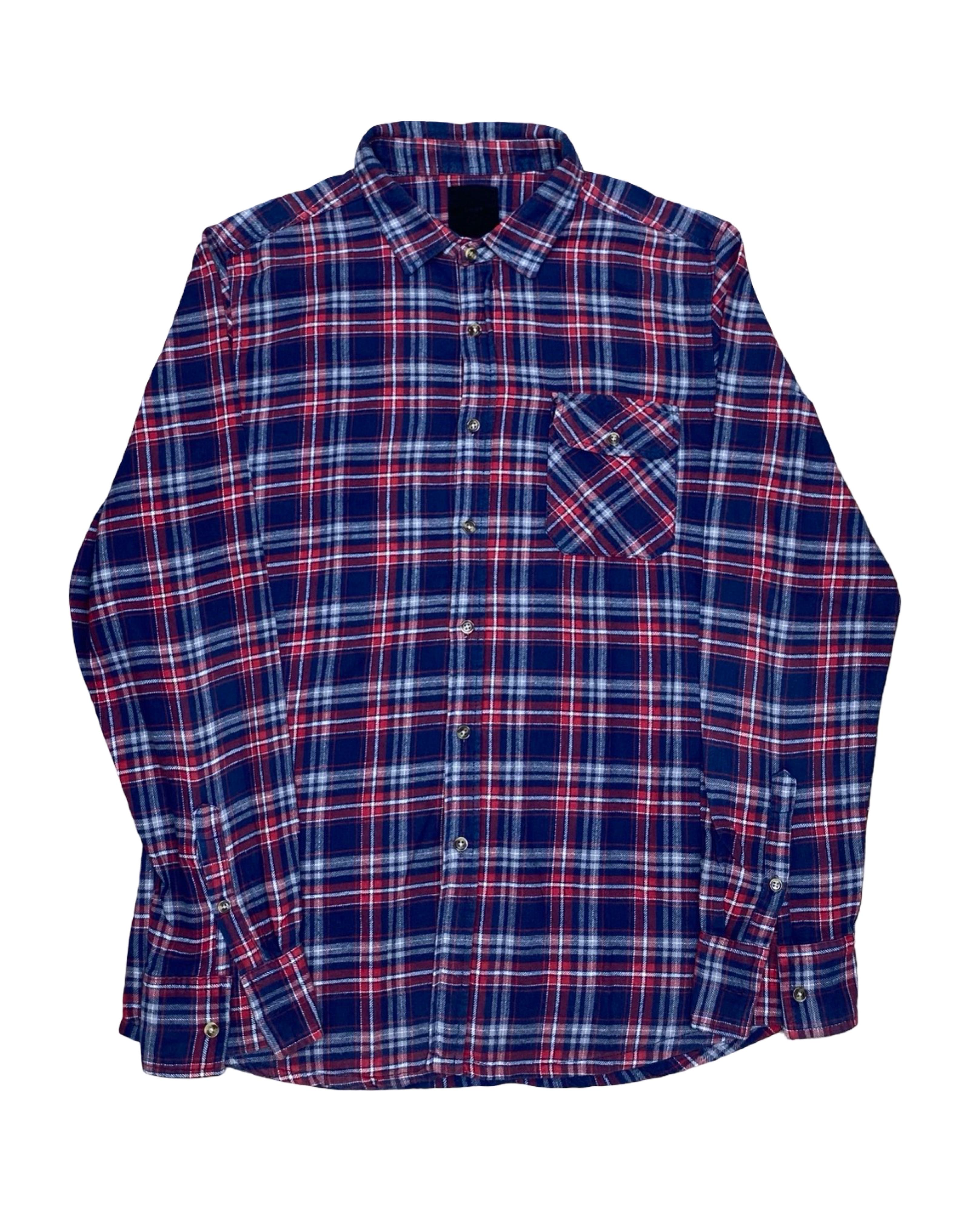 Classic Tartan Flannel Shirt | Medium | Chest 21.5”