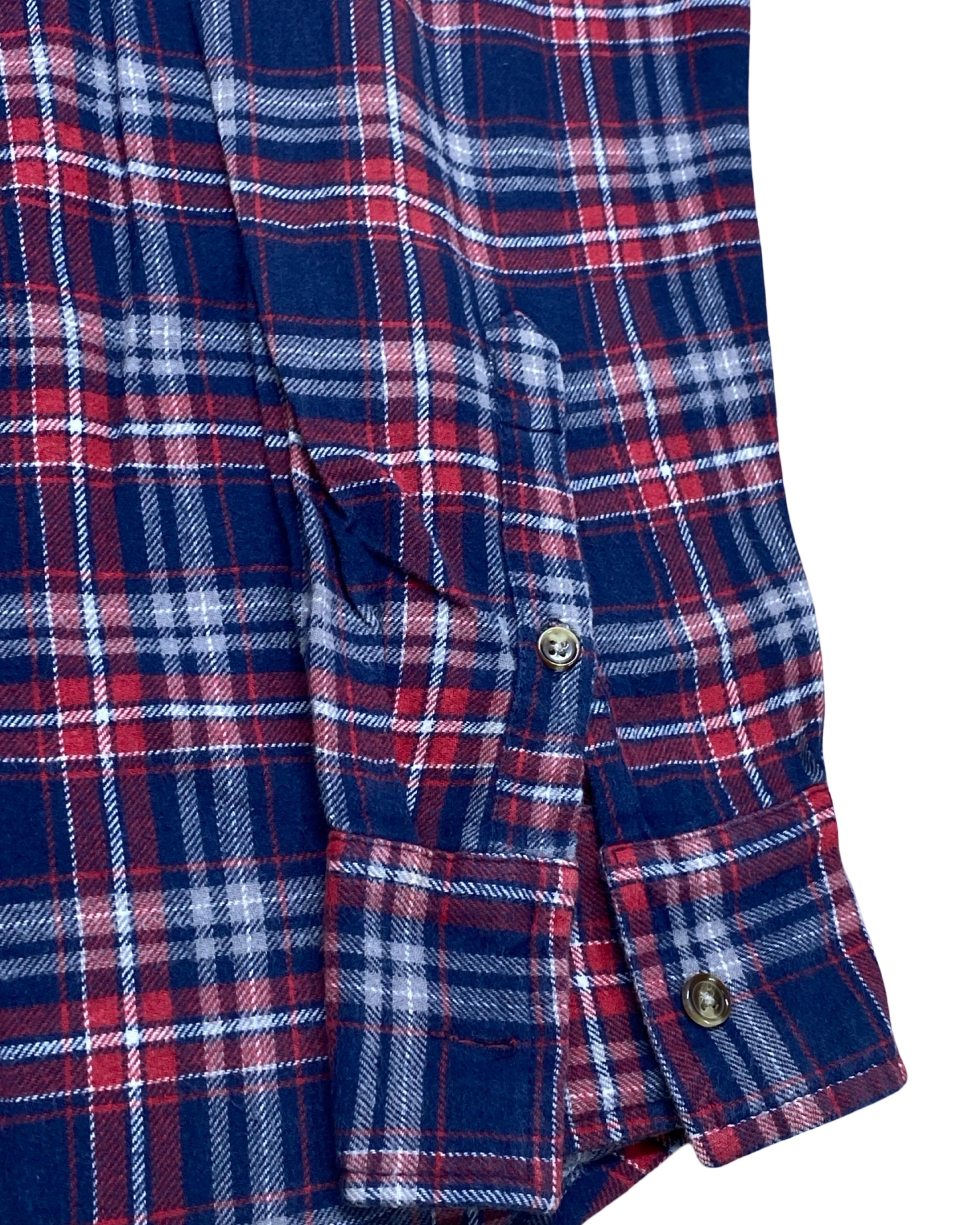 Classic Tartan Flannel Shirt | Medium | Chest 21.5”