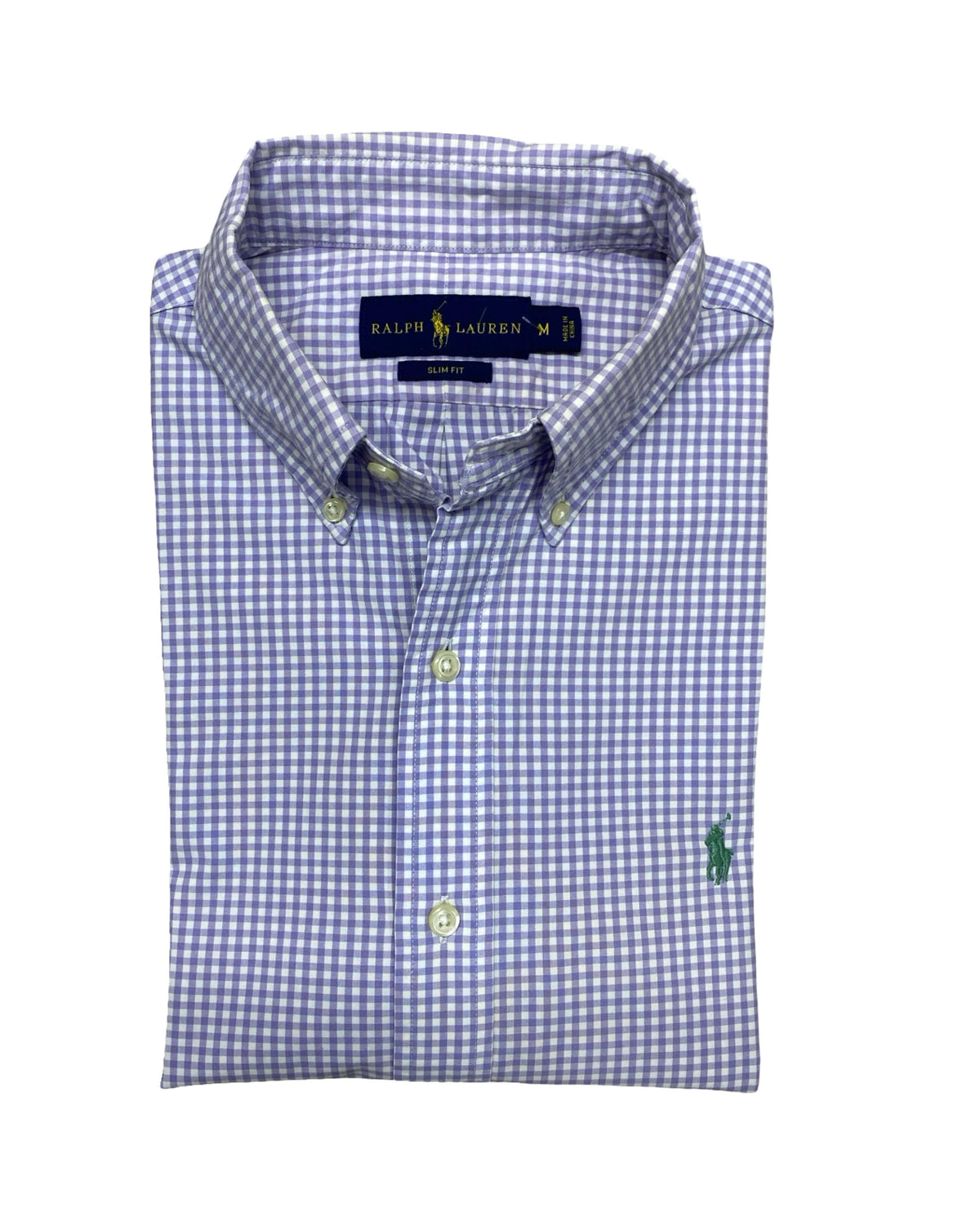 Polo Ralph Lauren Gingham Shirt | Medium | Chest 20”