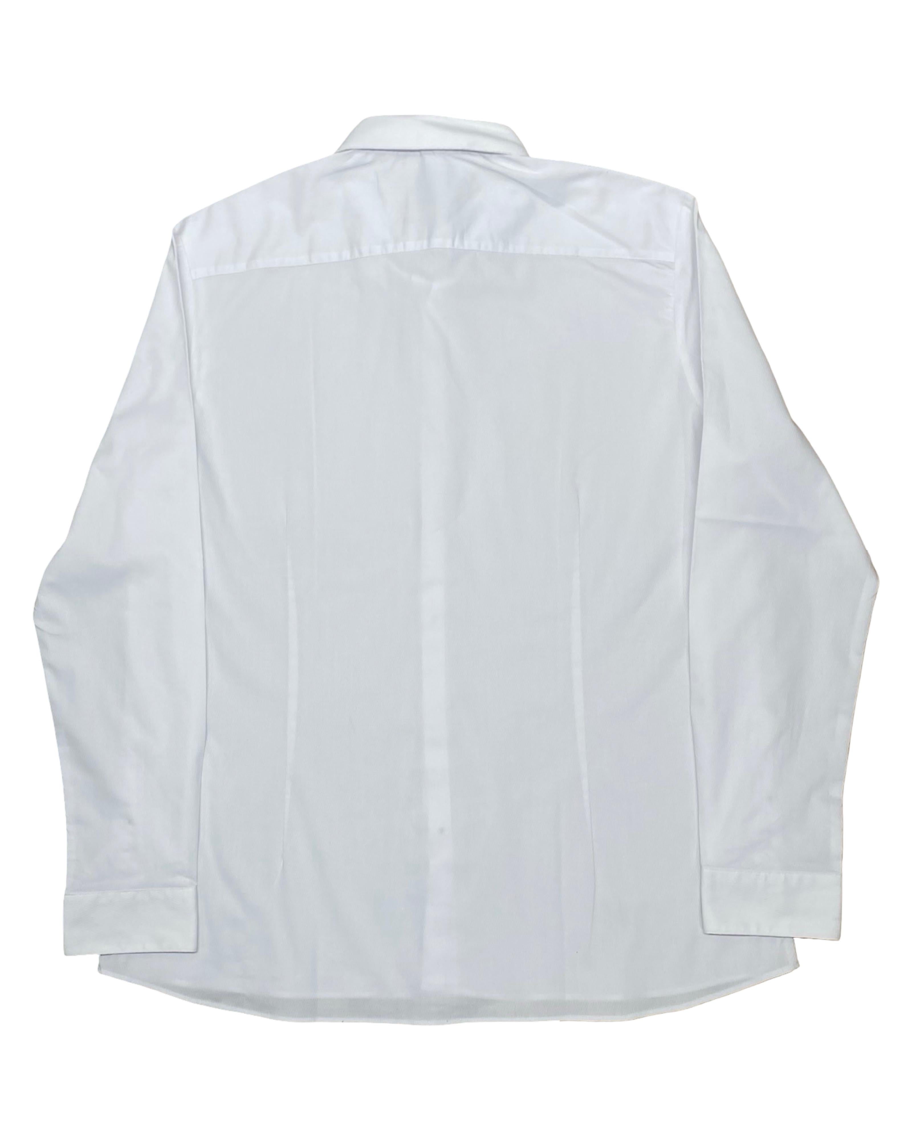 Burton White Formal Shirt | Large | Chest 23”