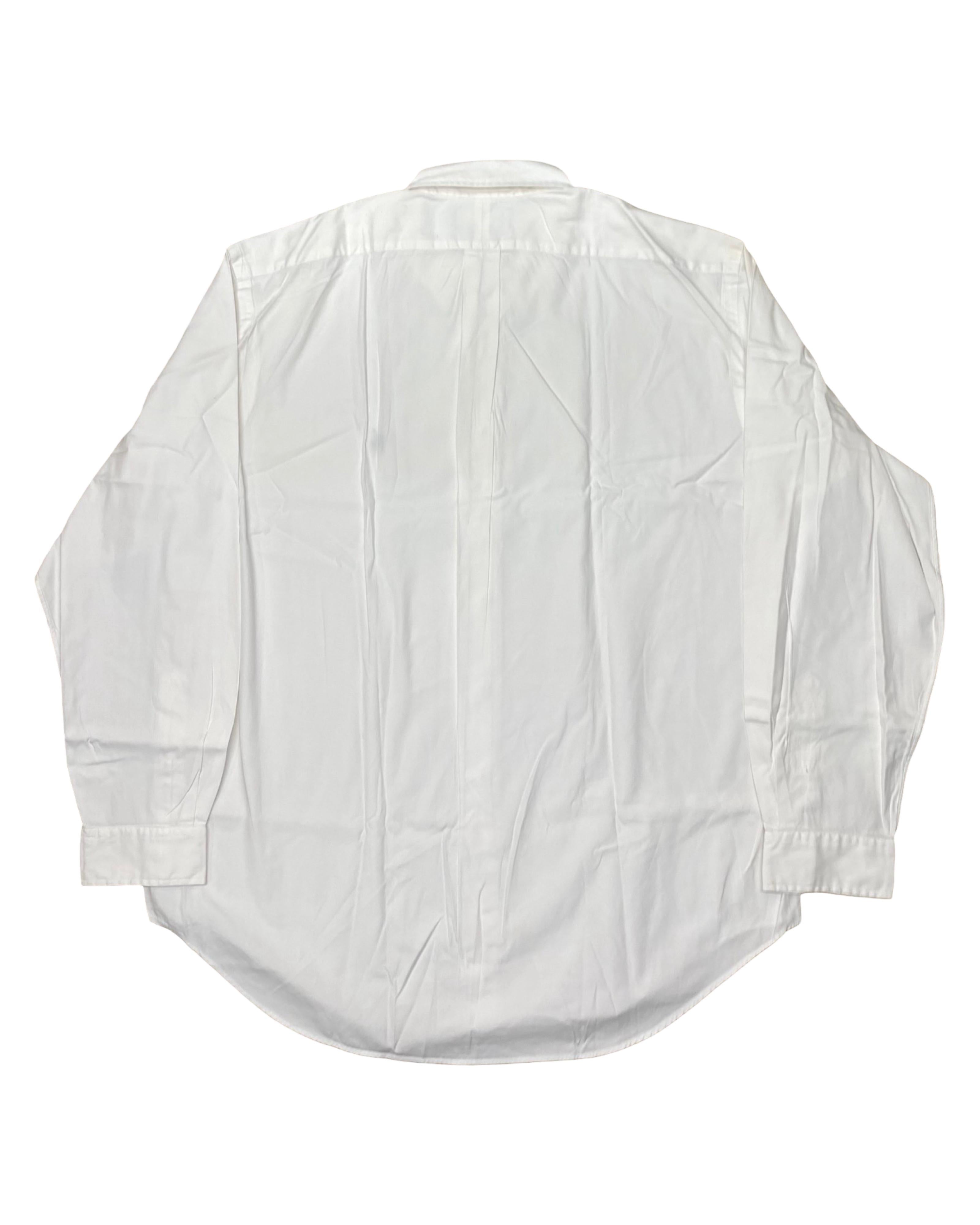 Polo Ralph Lauren White Oxford Shirt | XL | Chest 27.5”