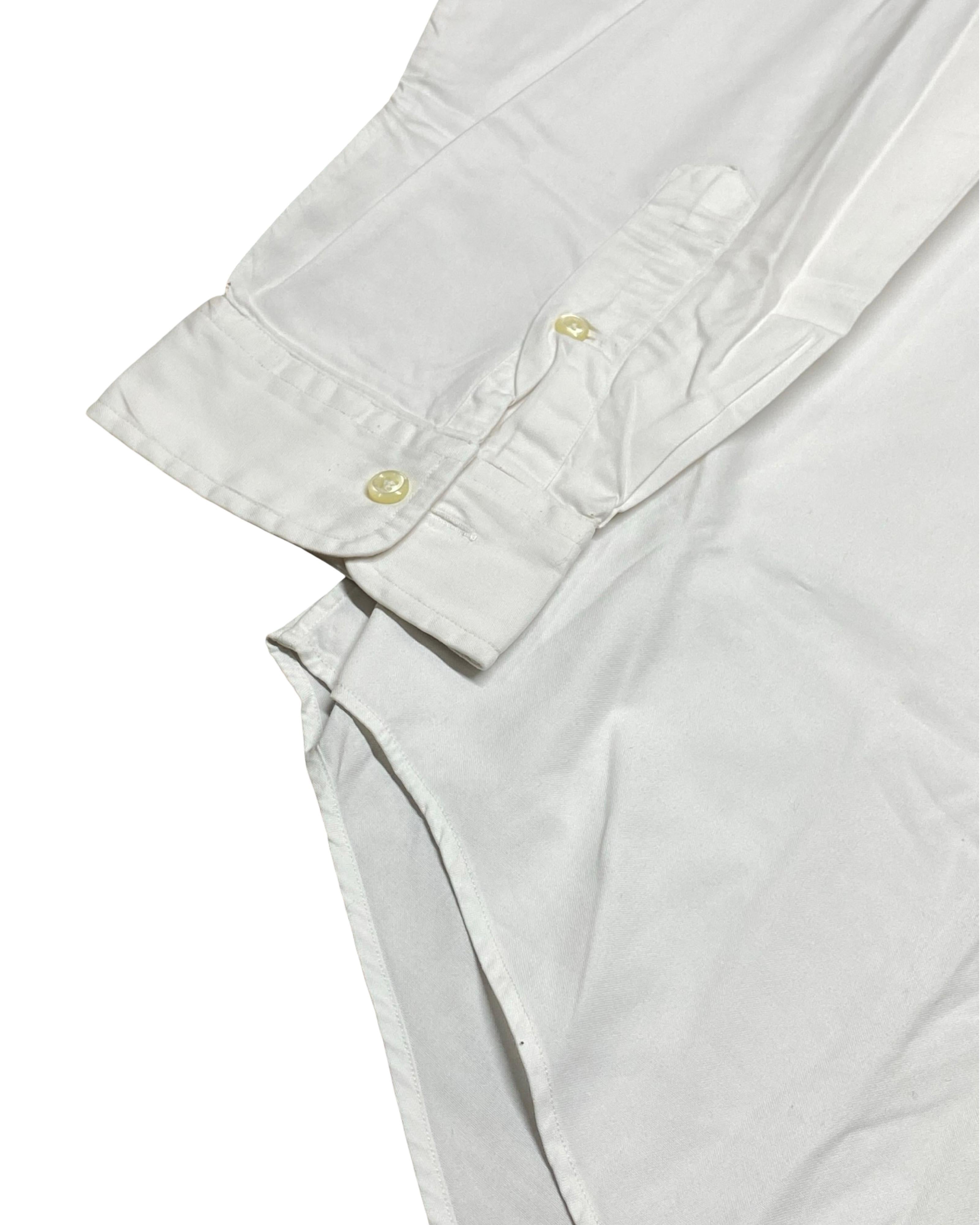 Polo Ralph Lauren White Oxford Shirt | XL | Chest 27.5”